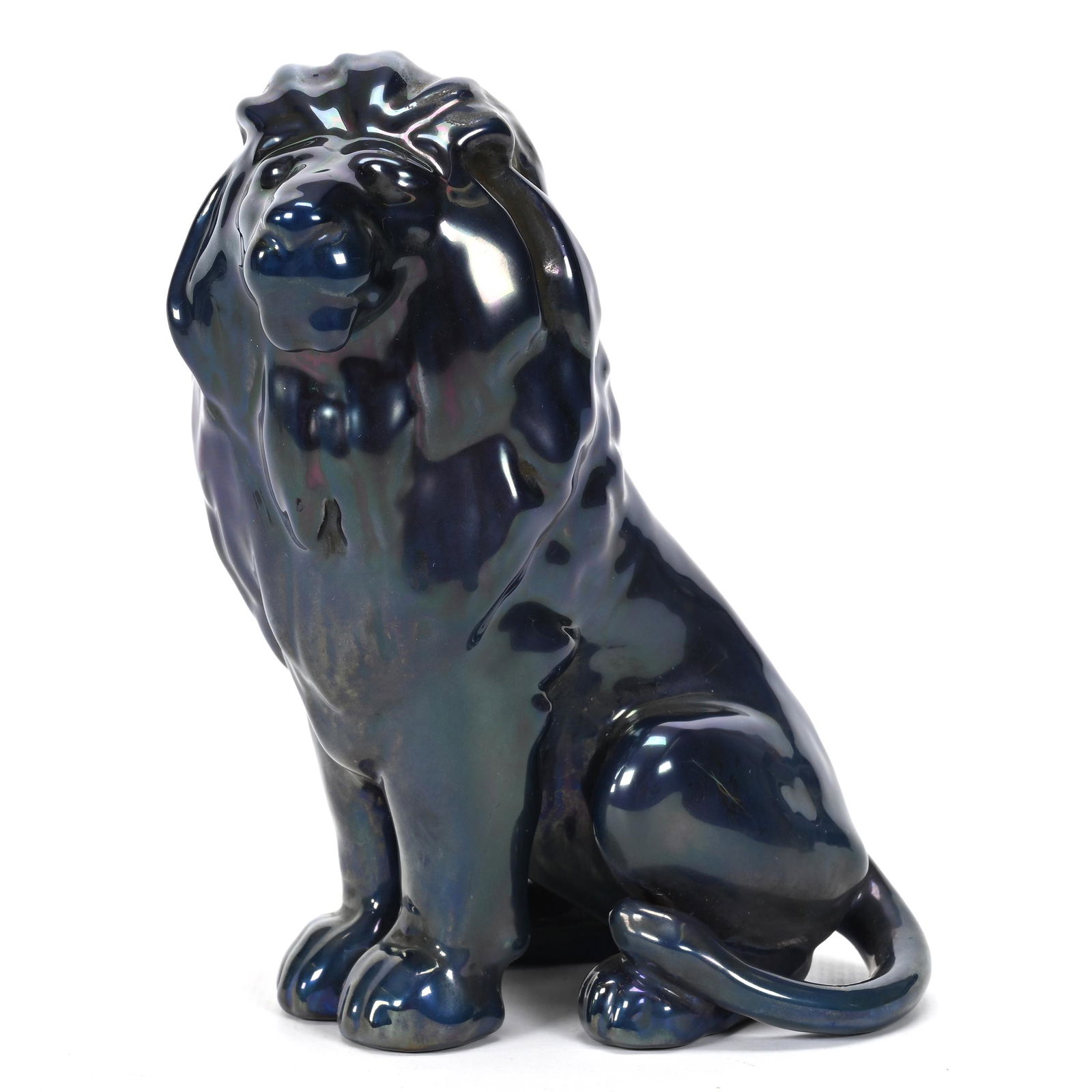 Figurine Marked Zsolnay Art Pottery (1 of 3)