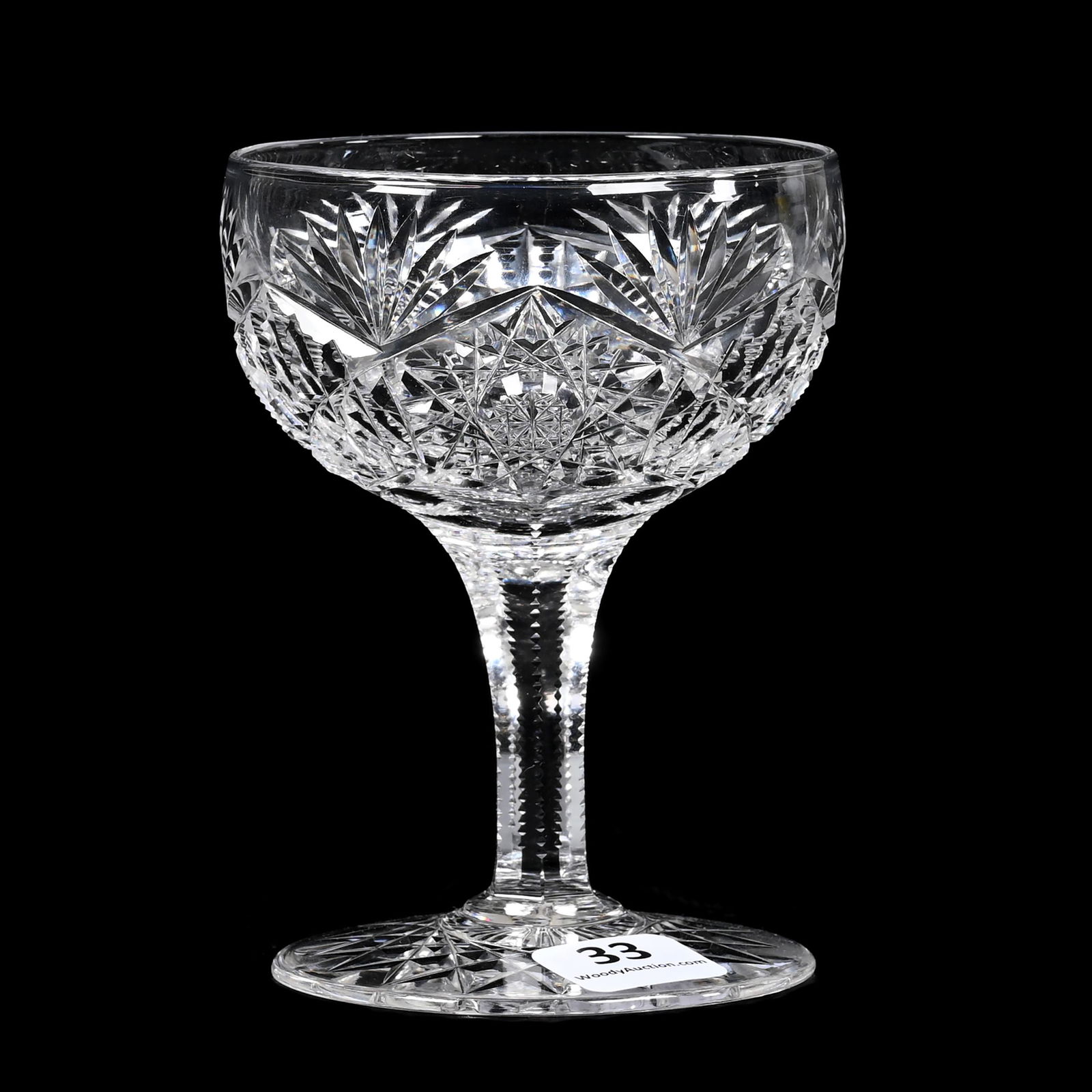 Champagne Stem, ABCG, Covina Pattern By Dorflinger (1 of 3)