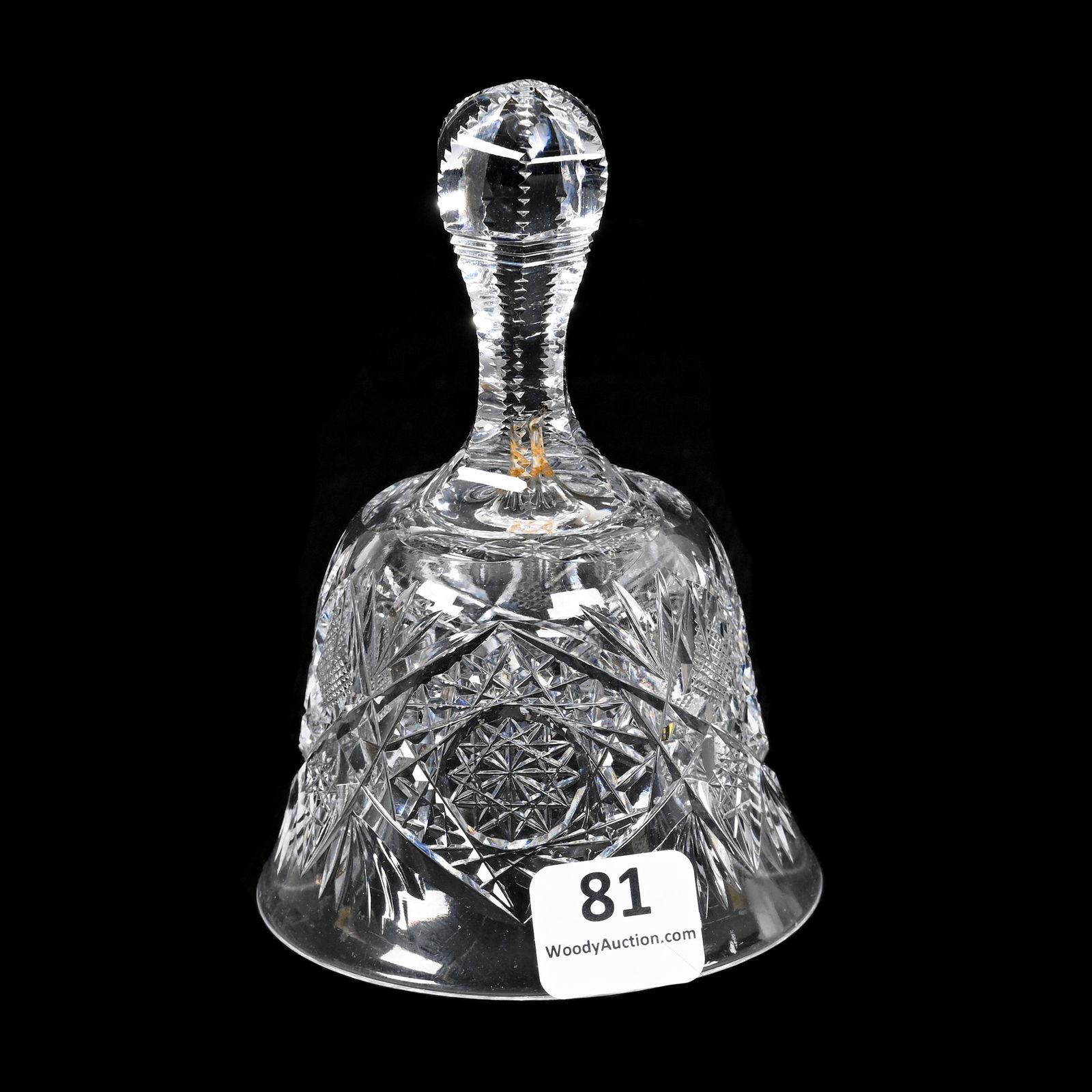 Dinner Bell, American Brilliant Cut Glass (1 of 2)