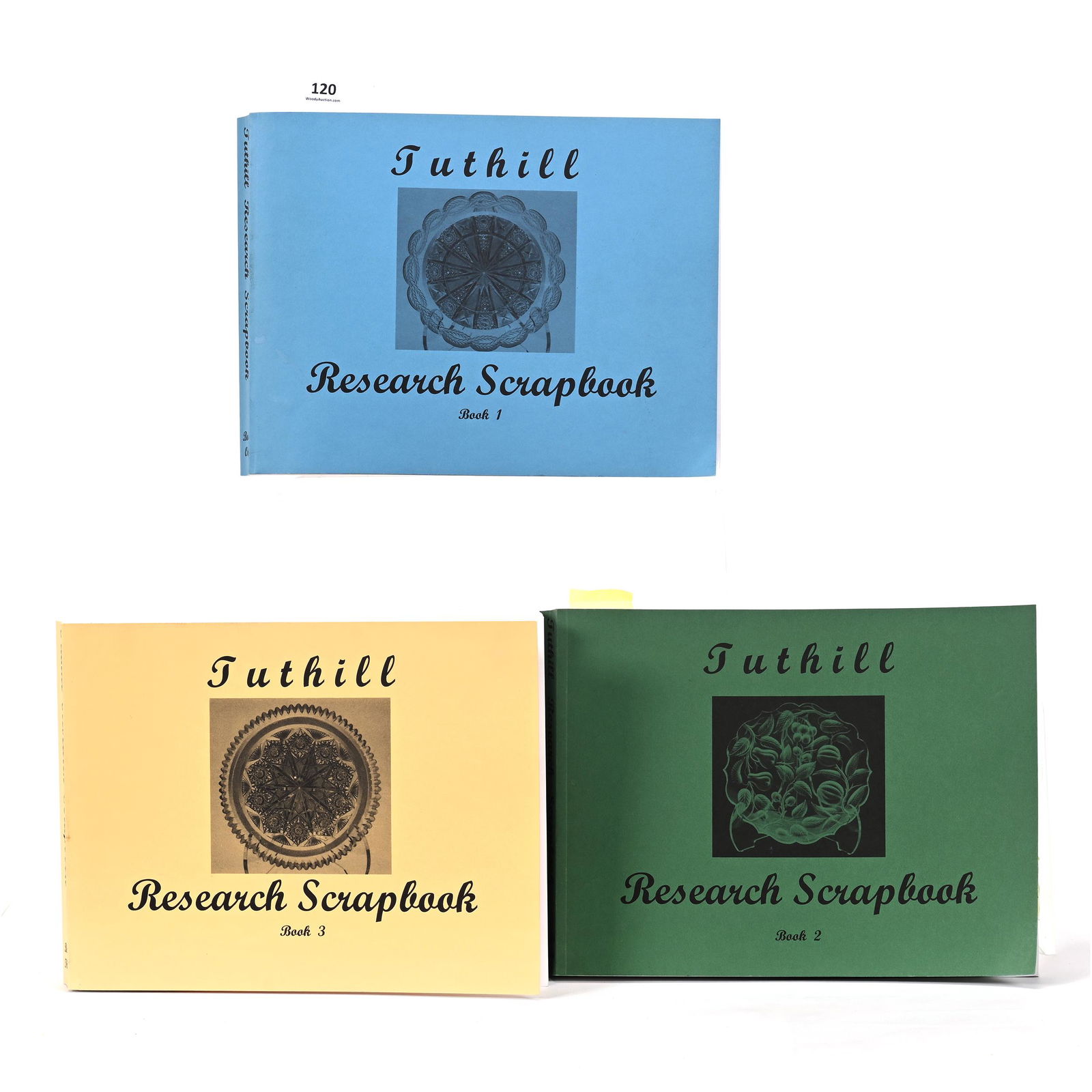 Tuthill Research Scrapbook, Complete Set (1 of 2)