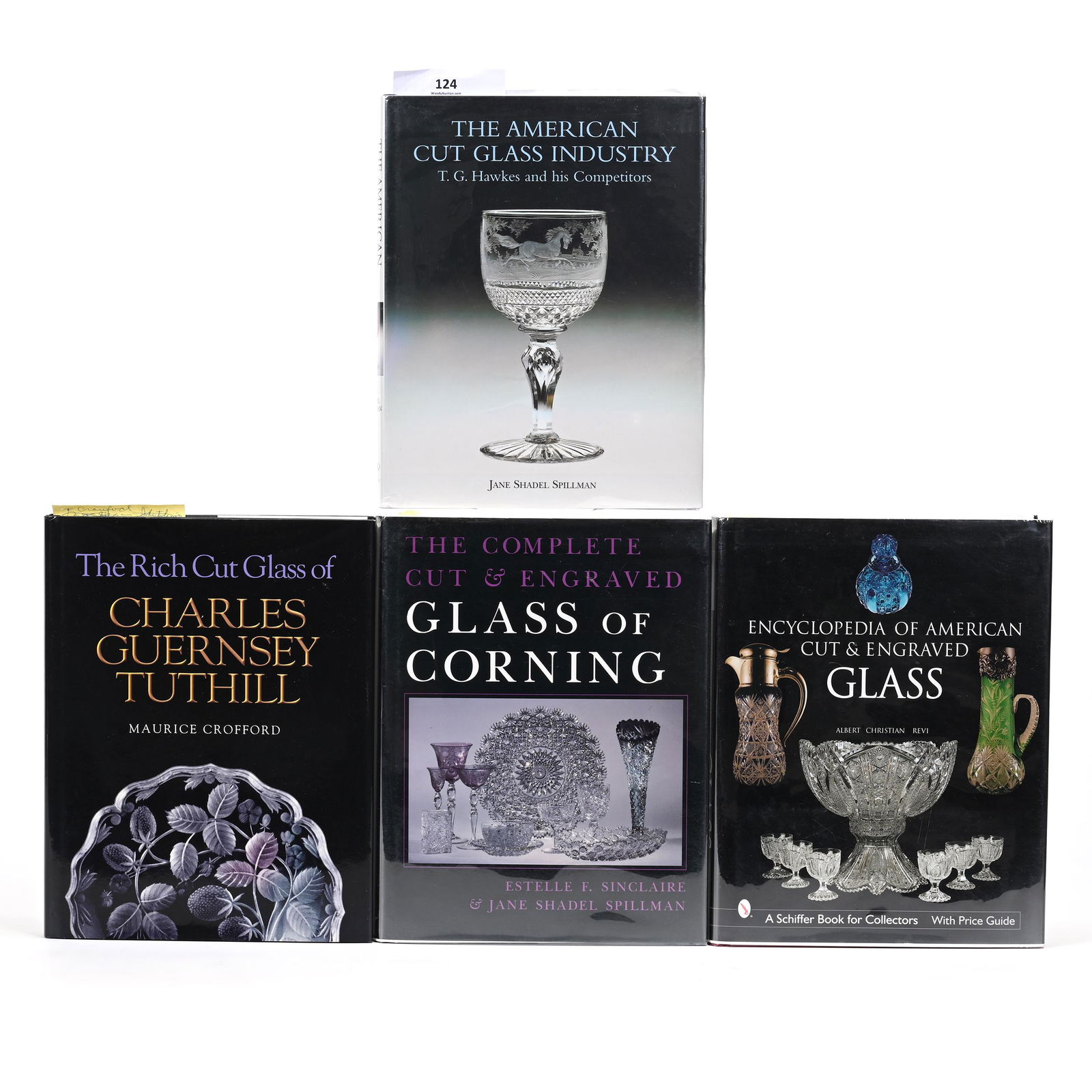 (4) Books - American Brilliant Cut Glass (1 of 2)