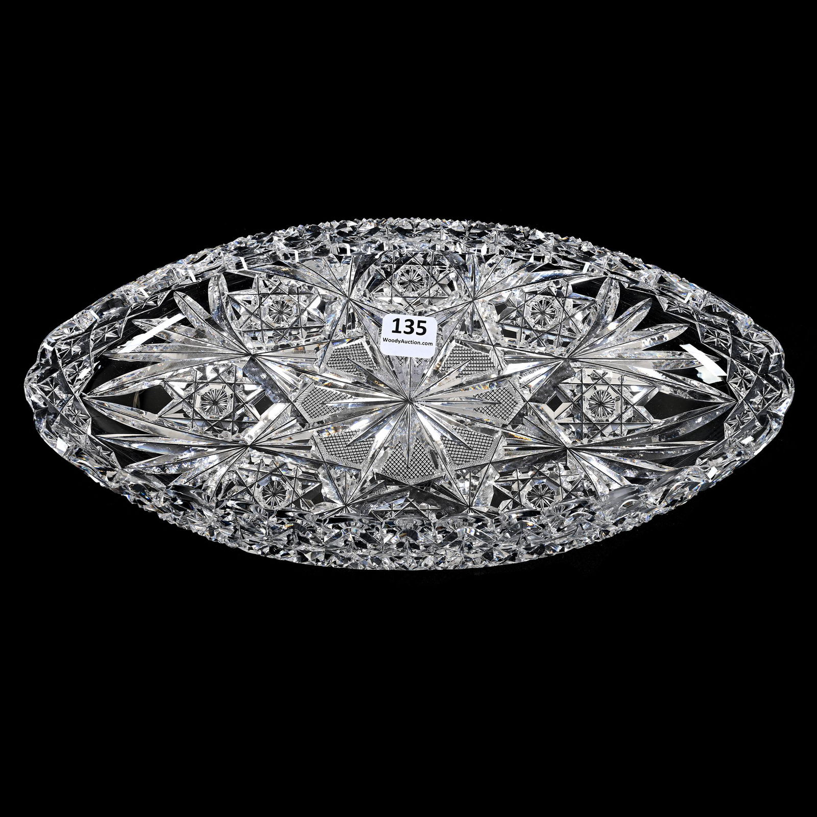 Folded Celery Tray, ABCG, Signed Hawkes (1 of 2)