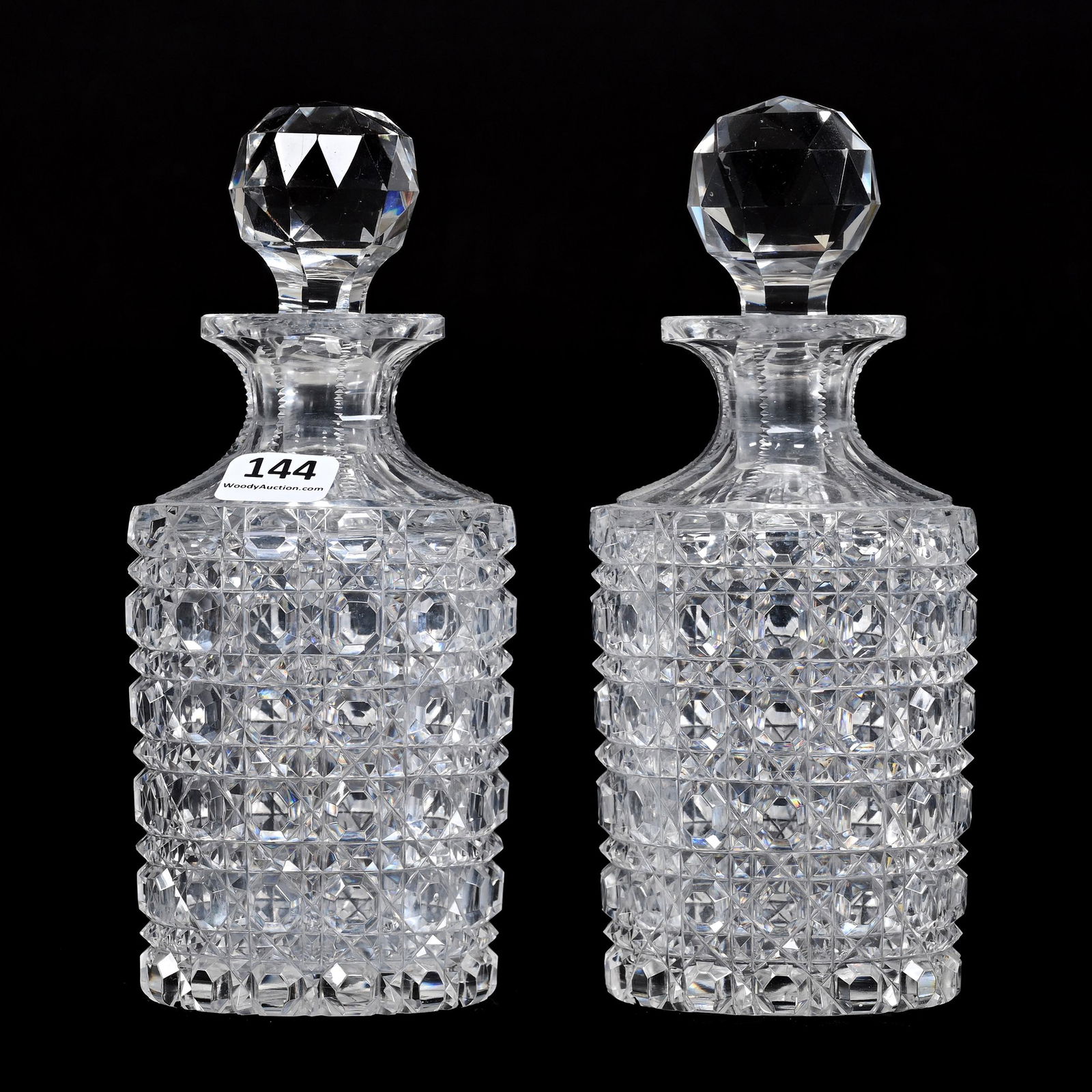 Pair Cologne Bottles, ABCG (1 of 3)