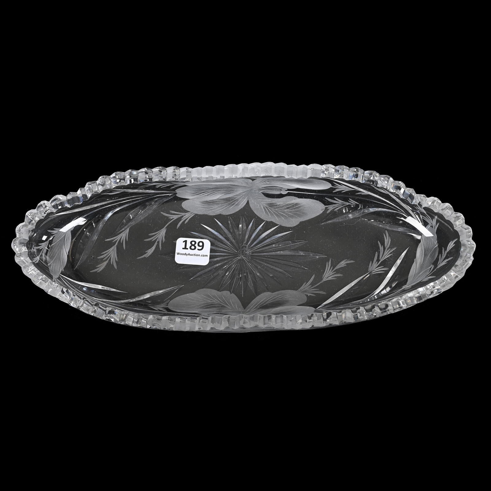 Celery Tray, ABCG, Signed Hawkes (1 of 2)