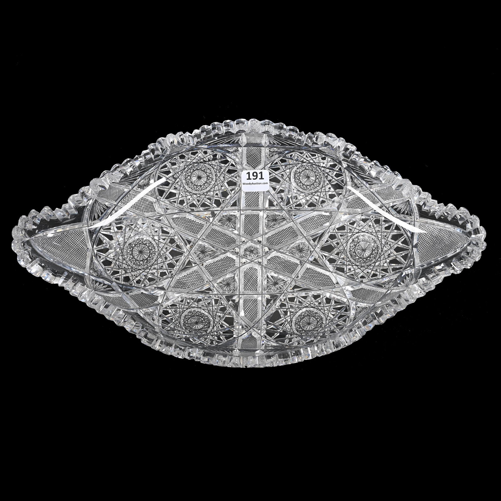 Ice Cream Tray, ABCG: Ice Cream Tray, ABCG, 14" x 7.5", Hobstar, File, Strawberry Diamond, Star And Fan Motif, Nebraska Private Collection.