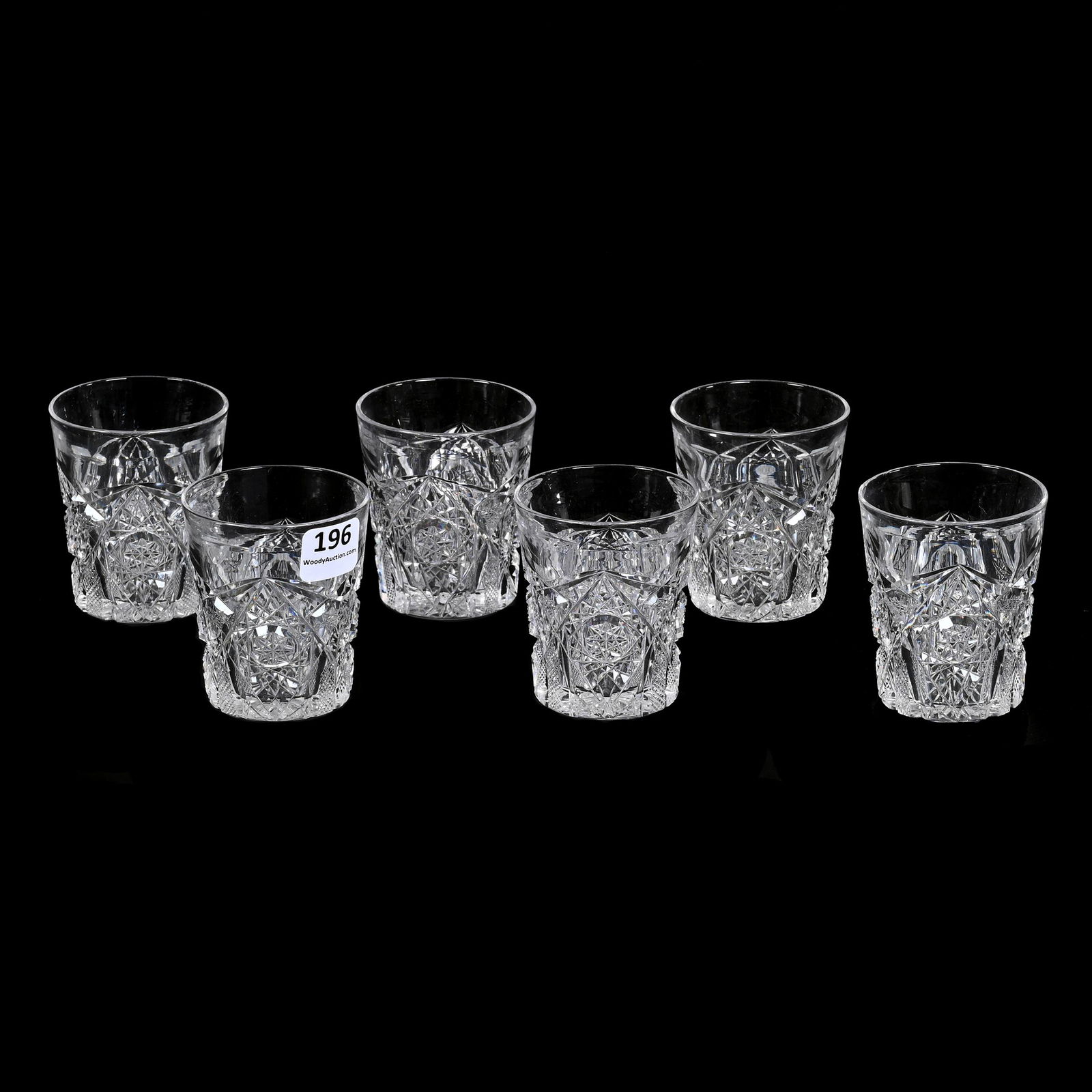 (6) Whiskey Tumblers, ABCG, Signed Egginton (1 of 3)