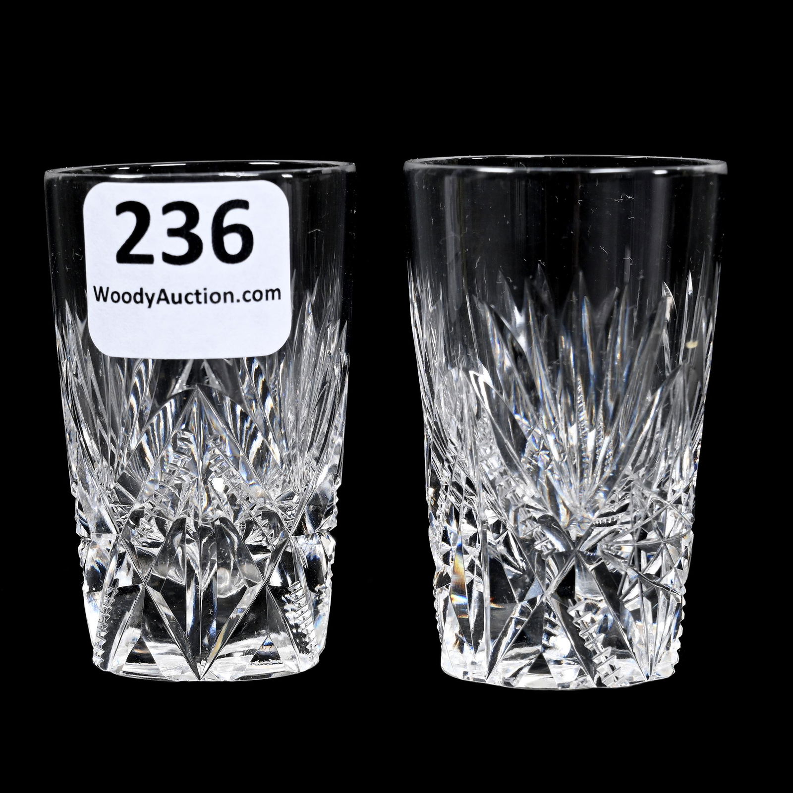 Pair Liqueur Glasses, ABCG, Signed Libbey (1 of 3)