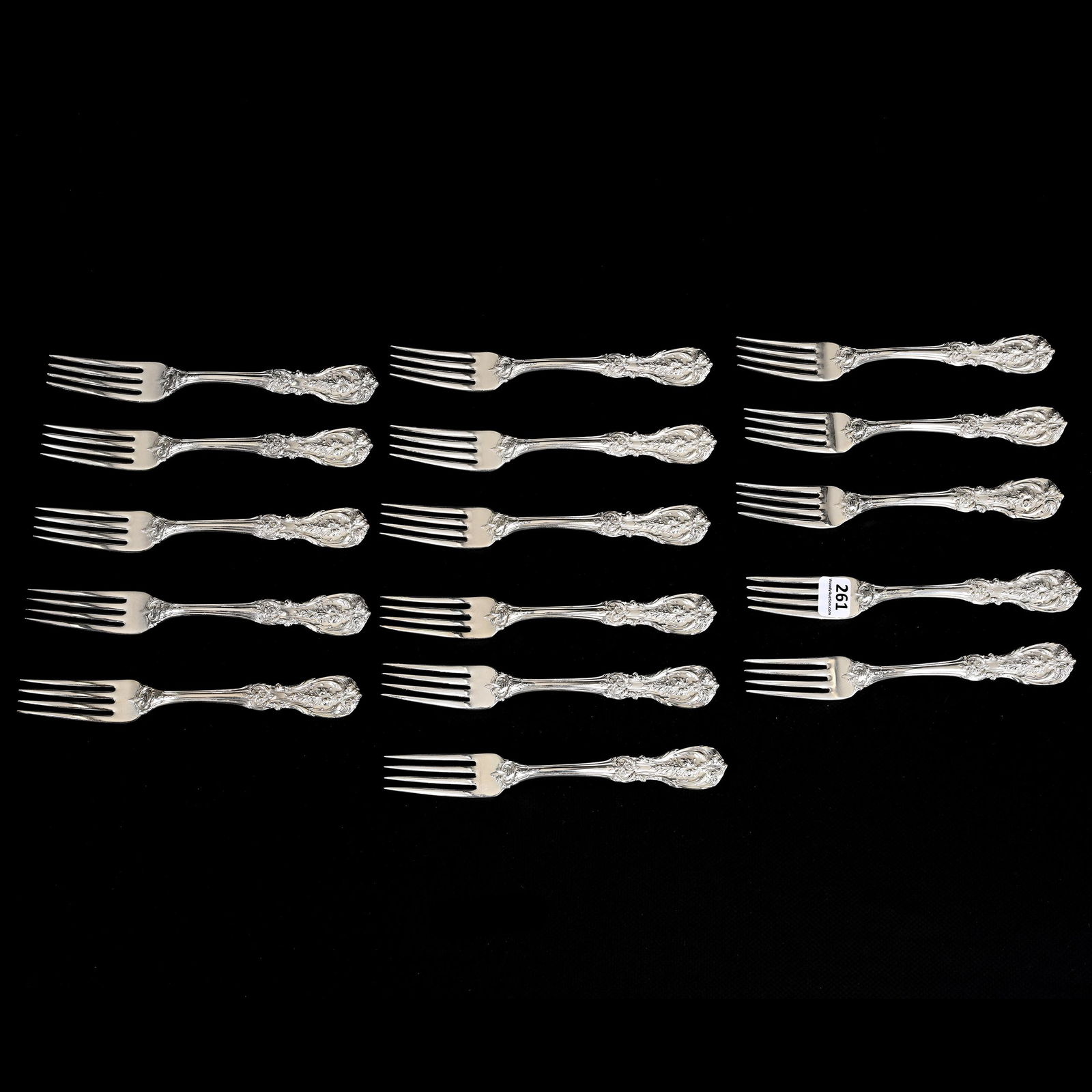 (16) Place Forks, Francis 1st Sterling Silver (1 of 5)