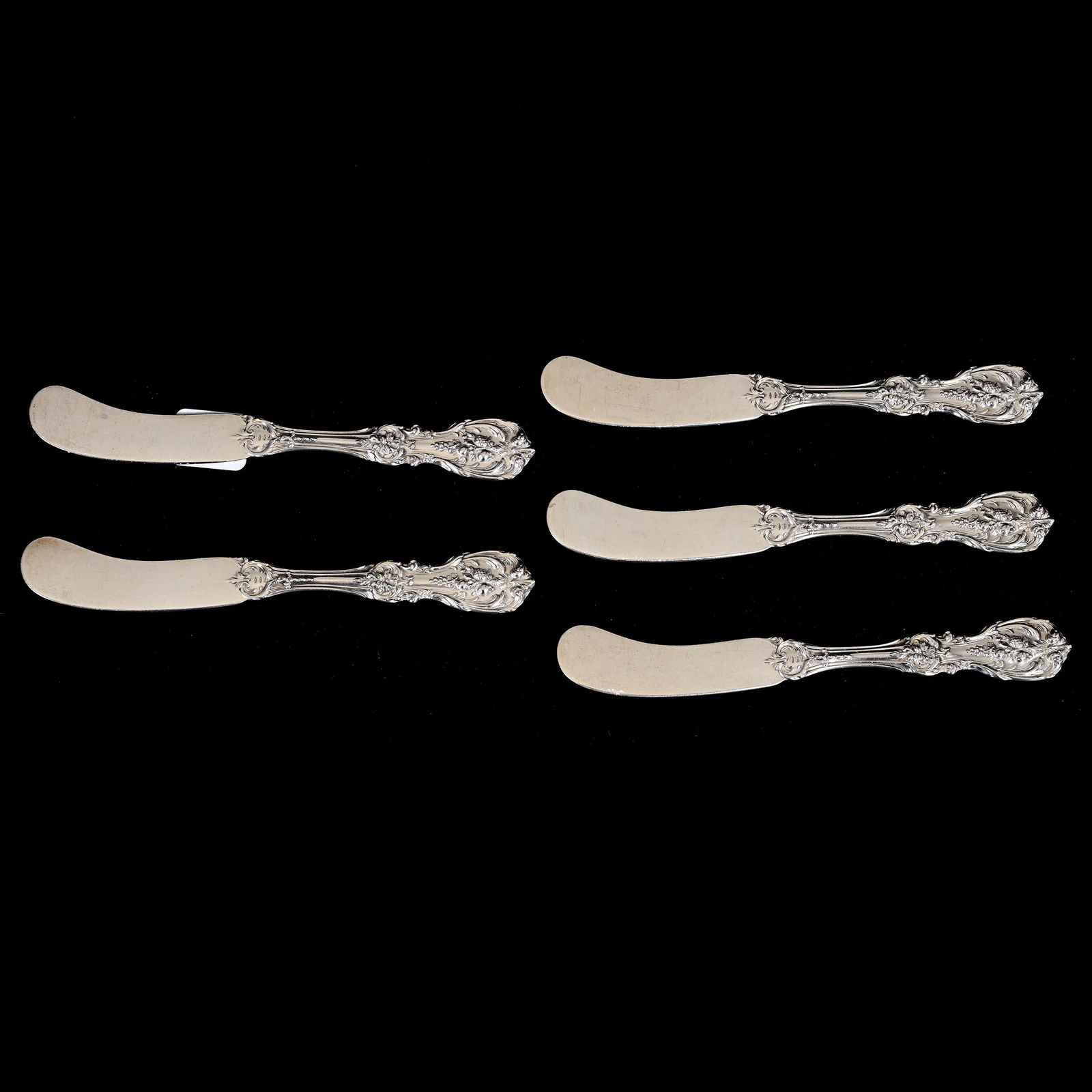 (5) Butter Knives, Francis 1st Sterling Silver (1 of 3)