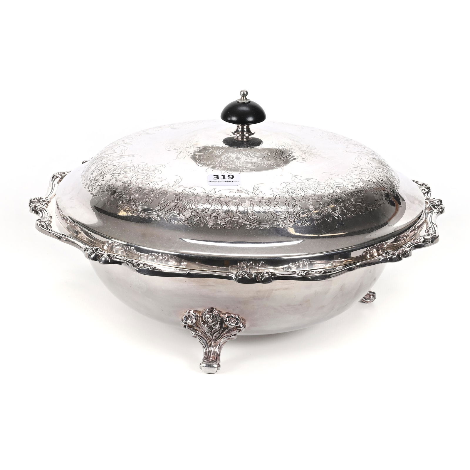 Covered Dish, Silverplate Webster Wilcox International (1 of 4)