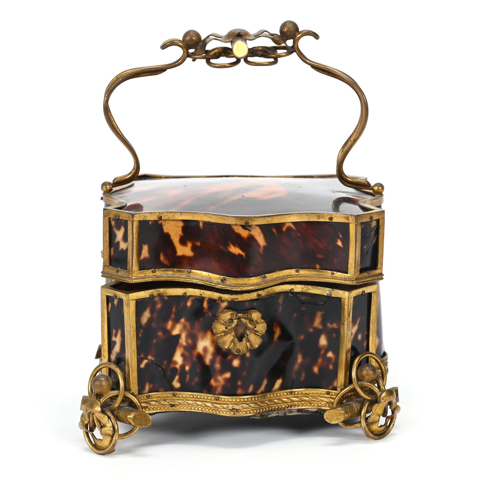 Jewel Box, Elaborate Tortoise Shell Panels (1 of 5)