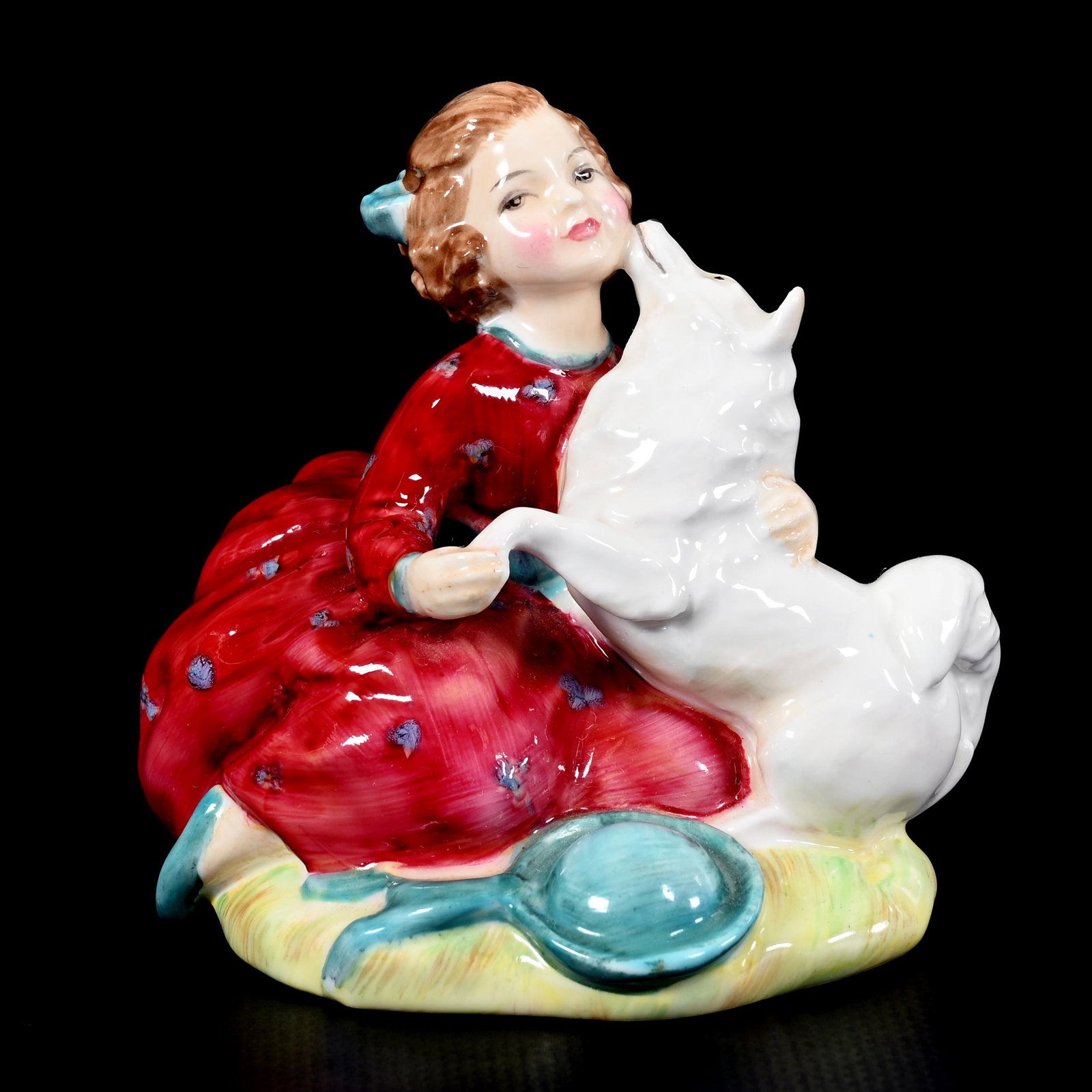 Figurine, Royal Doulton, Home Again: Figurine, Royal Doulton, Home Again, 3.75" x 3.5", HN2167, Larry & Sharla Michael.