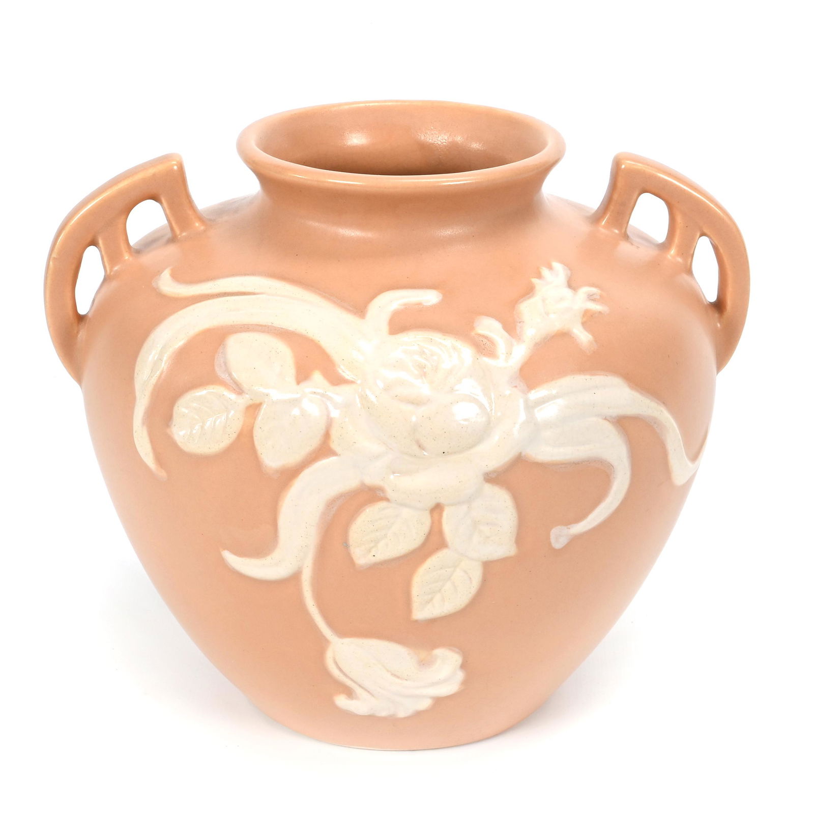 Vase, Weller Art Pottery, Cameo Pattern (1 of 5)