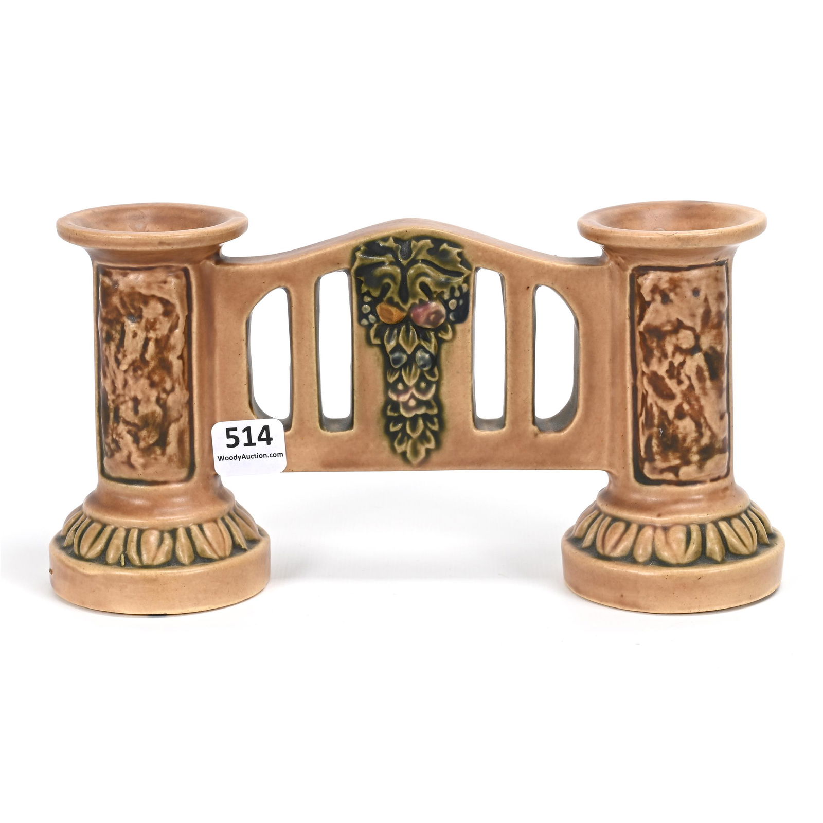 Double Bud Vase, Roseville Art Pottery (1 of 3)