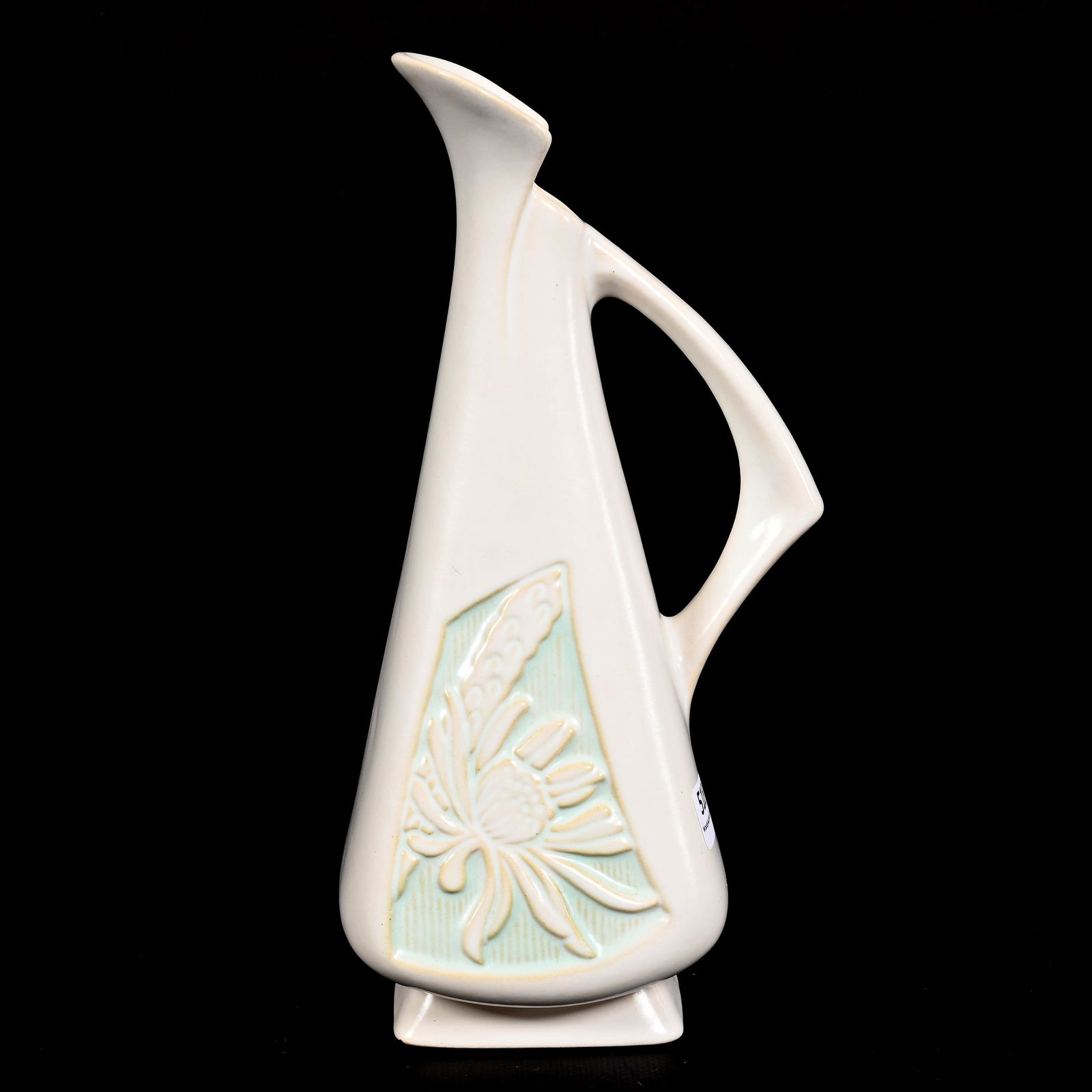 Ewer, Roseville #717-10" Art Pottery, Four Sided (1 of 4)