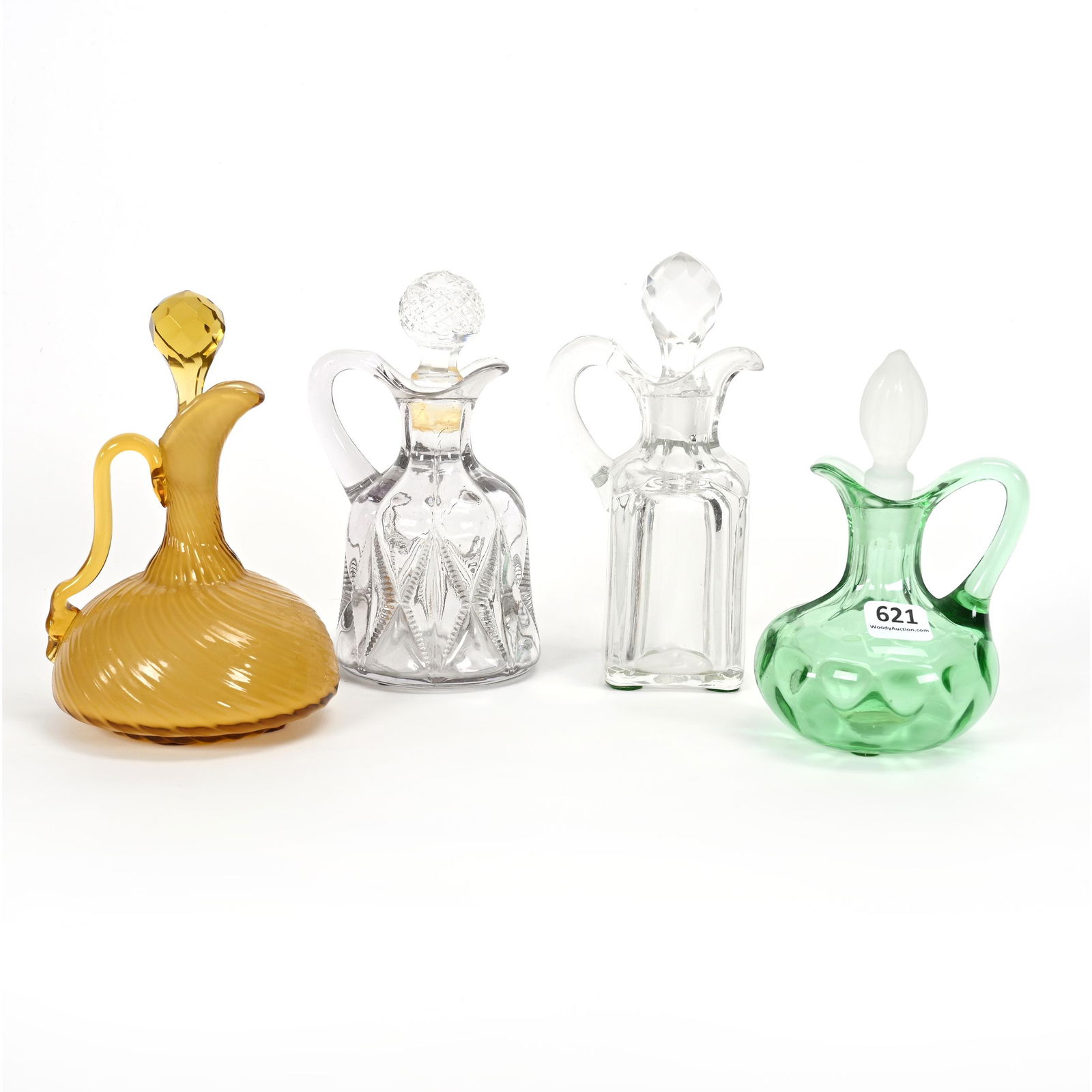 (4) Cruet Bottles, Assorted (1 of 9)