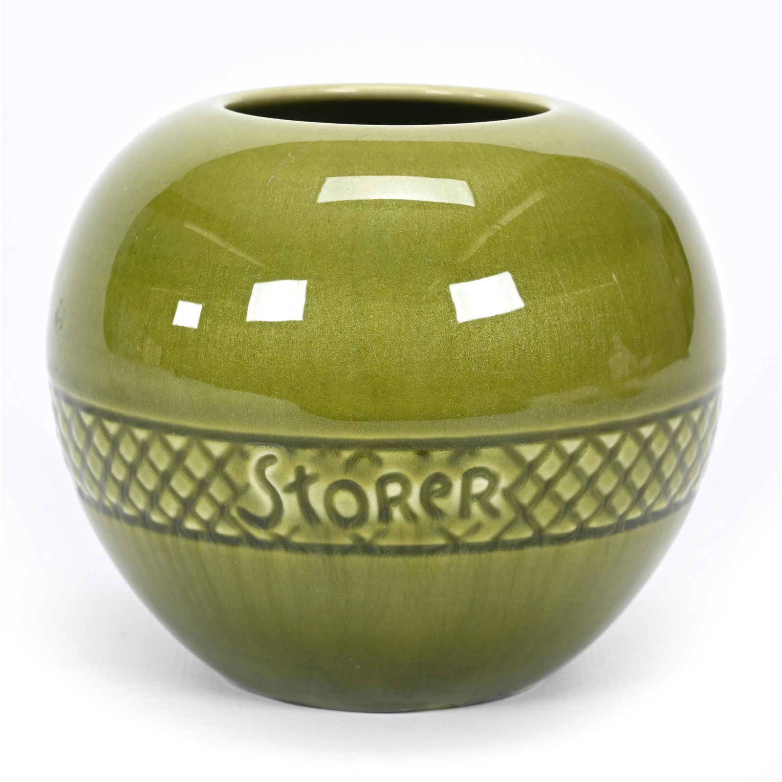 Rose Bowl, Rookwood "S" Art Pottery, Dated 1941 (1 of 3)