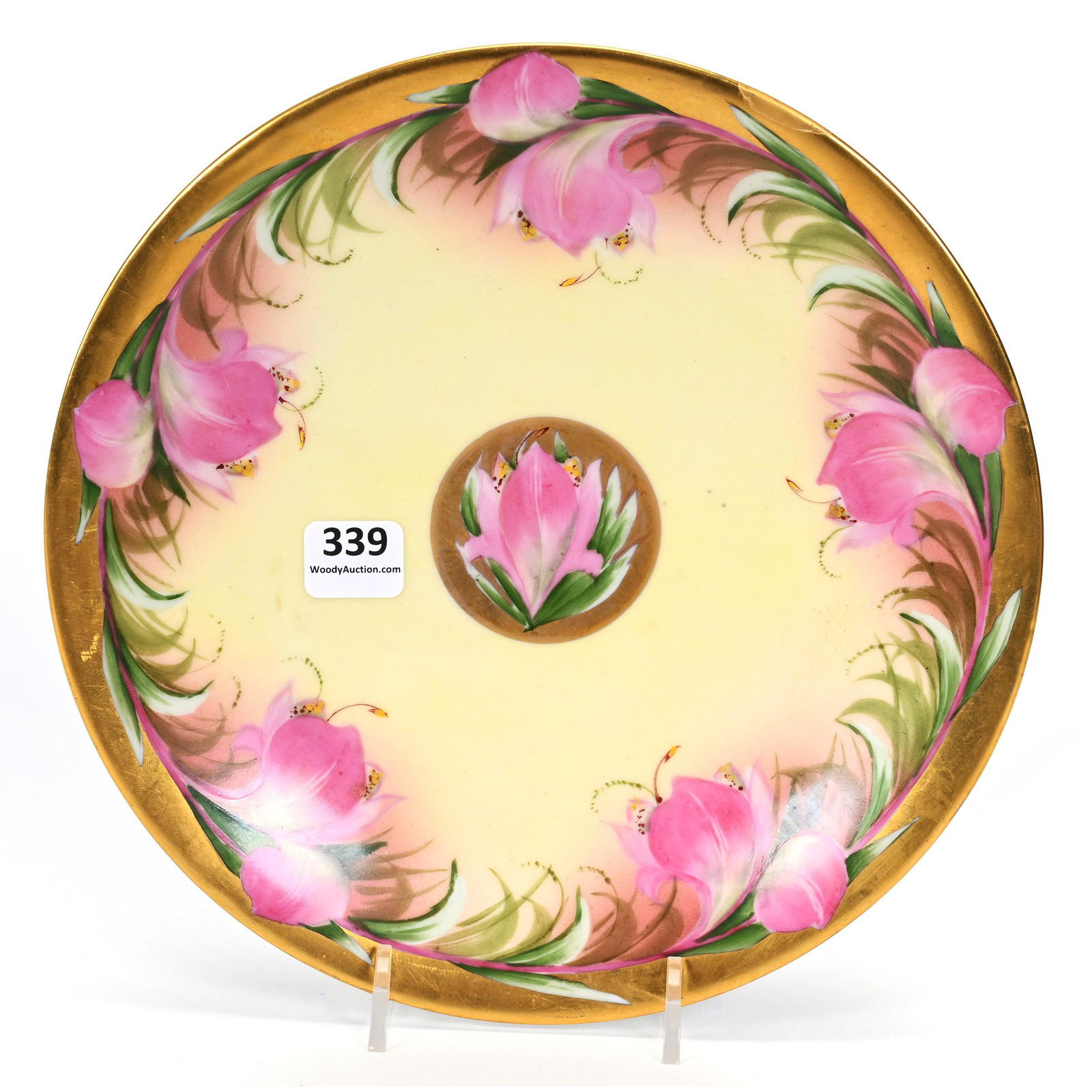 Plate Marked Pickard Crocus Conventional Pattern (1 of 2)