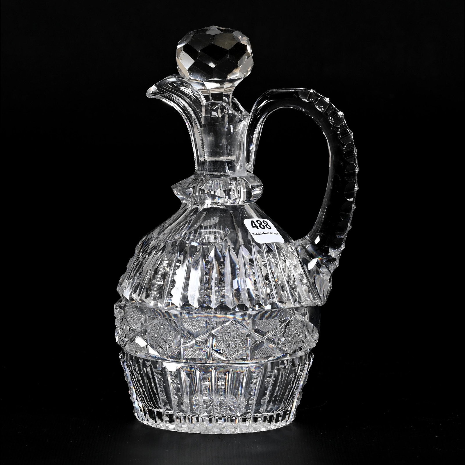 Decanter, ABCG, Glenwood Pattern By Bergen (1 of 5)