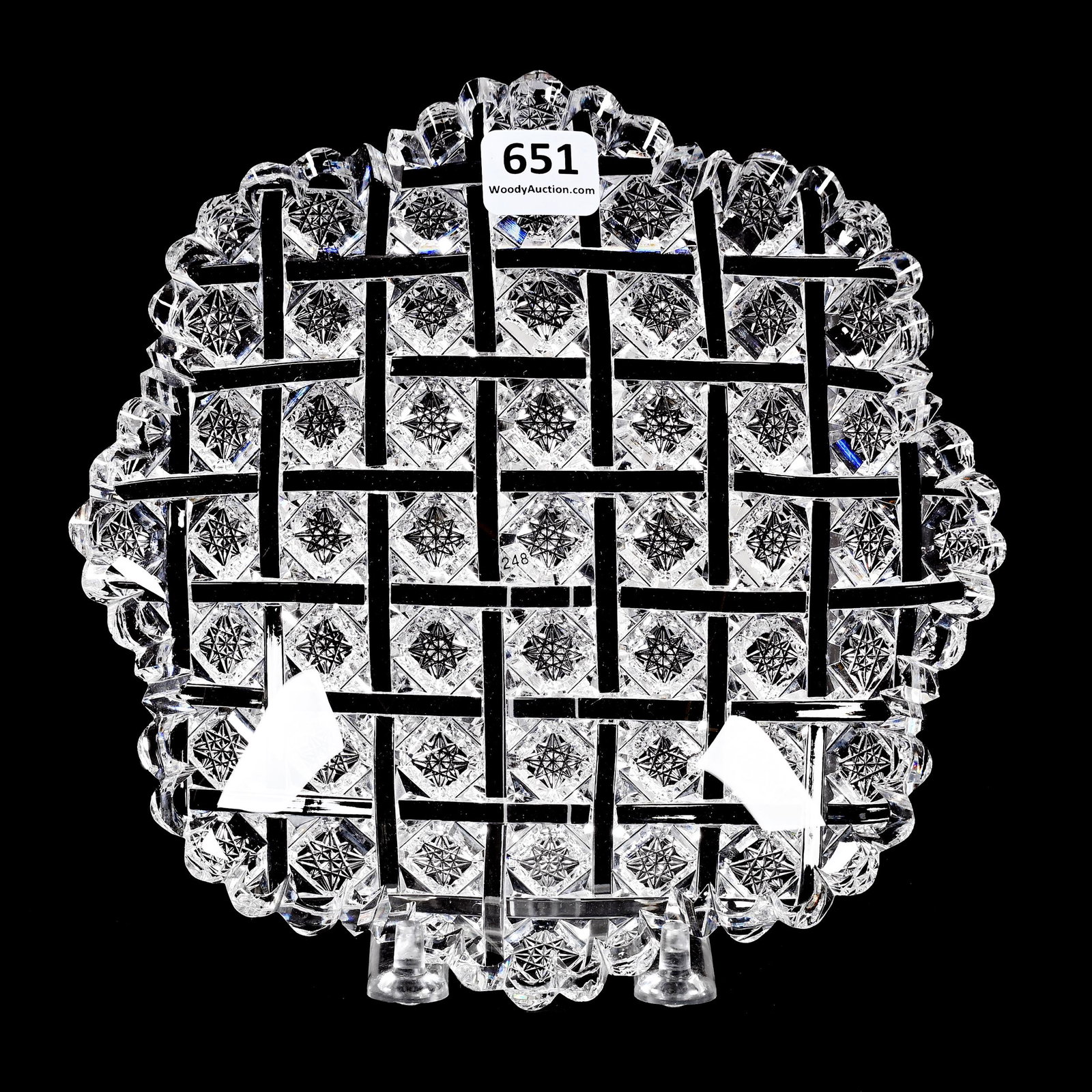 Plate, ABCG, Signed Egginton Trellis Pattern (1 of 2)