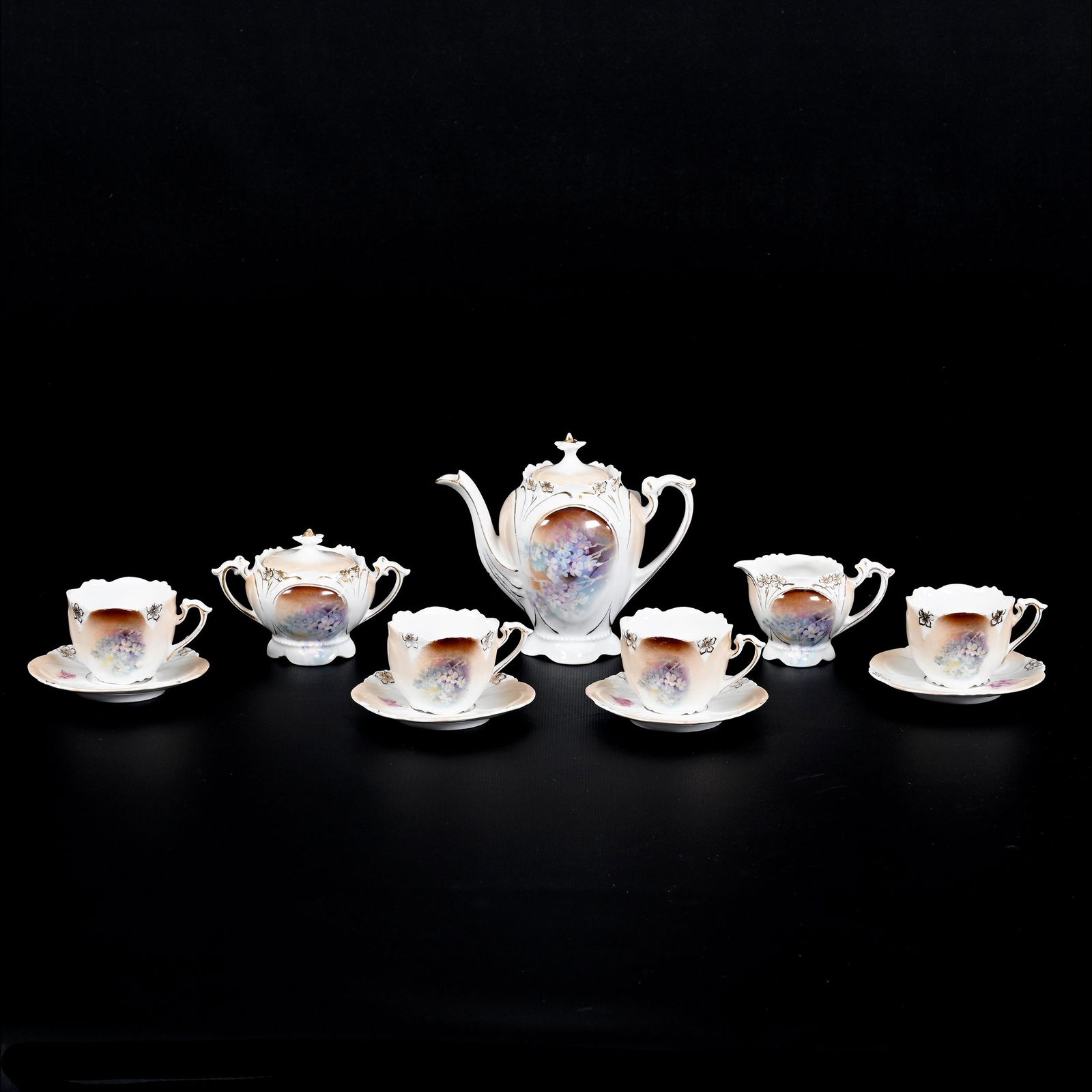 Child's Tea Set, Unmarked R.S. Prussia, (11) Piece (1 of 8)