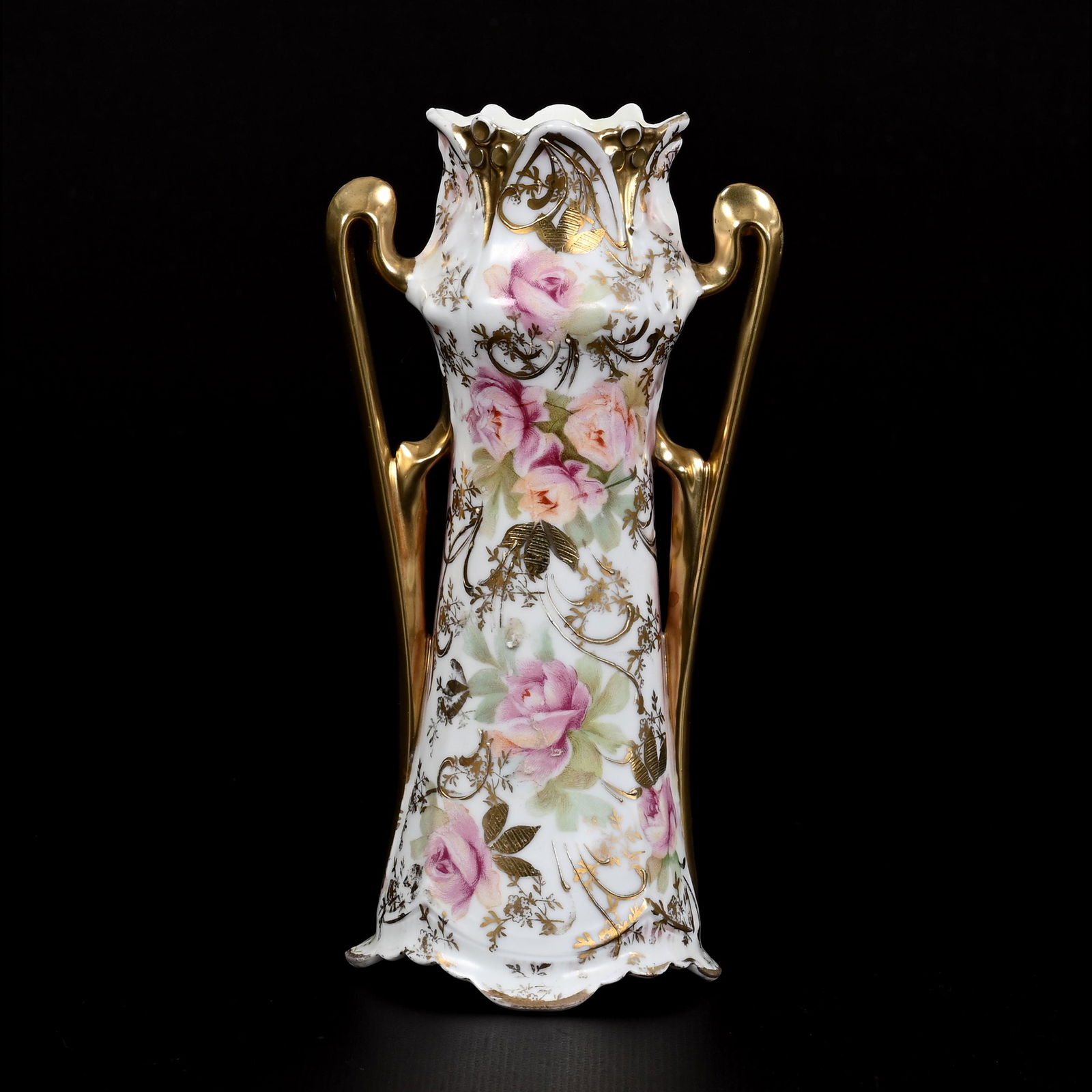 Vase, Two Handles, Marked Royal Vienna (1 of 3)