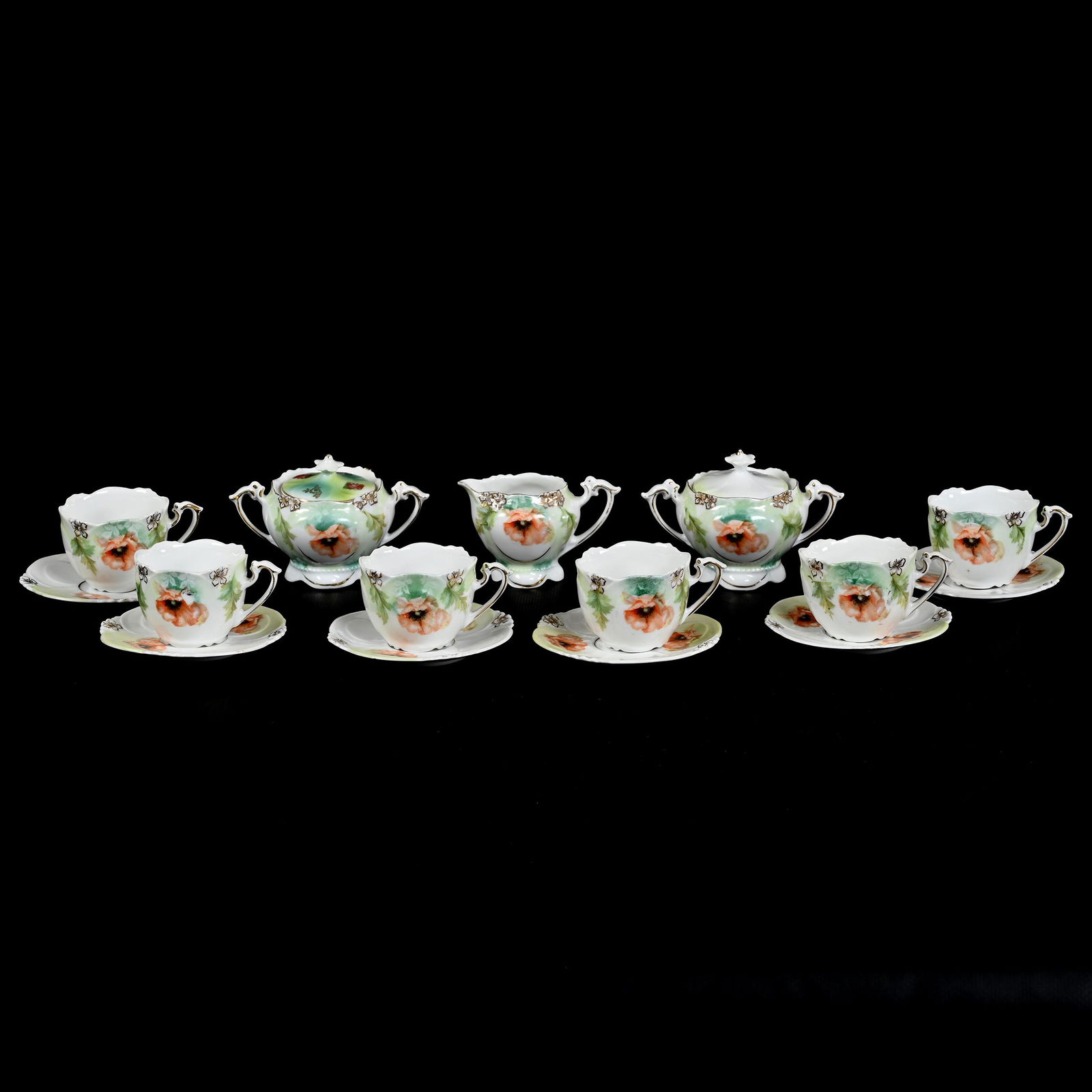 (9) Assorted Children's Items, Unmarked Prussia (1 of 3)