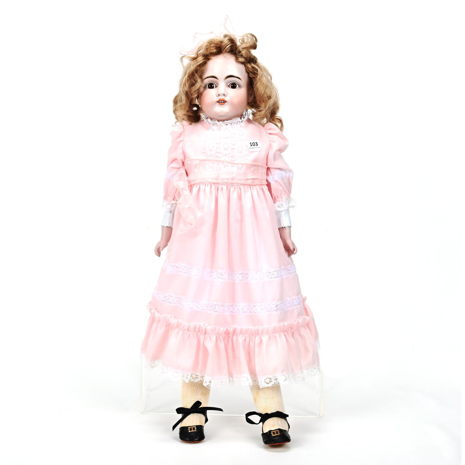 Doll, German Bisque Head, Marked #11DEP 154 (1 of 4)