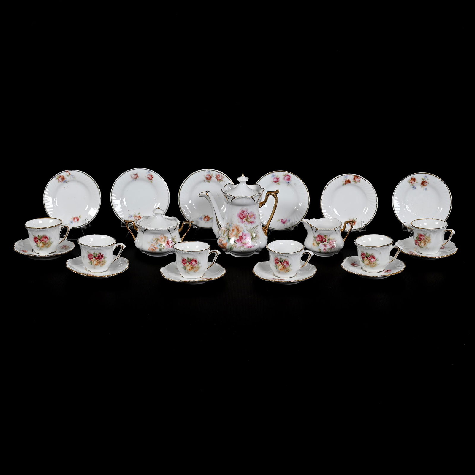 Child's Tea Set, Unmarked R.S. Prussia, (21) Piece (1 of 4)