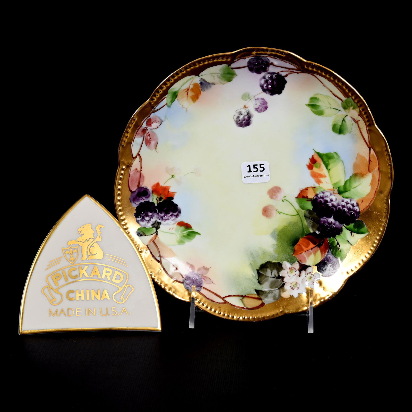 Plate Marked Pickard & Display Sign (1 of 2)