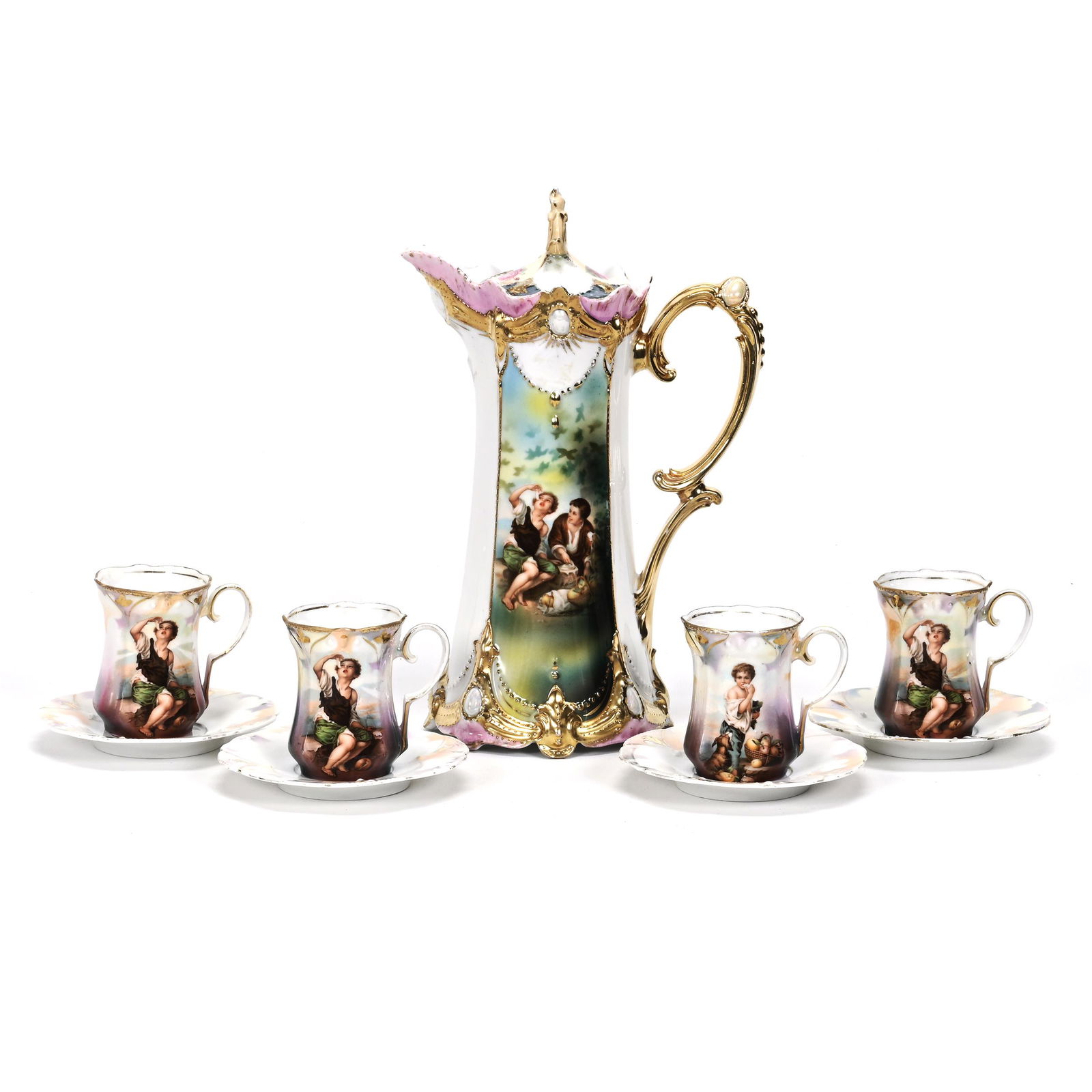 Chocolate Set Marked R.S. Prussia (1 of 4)