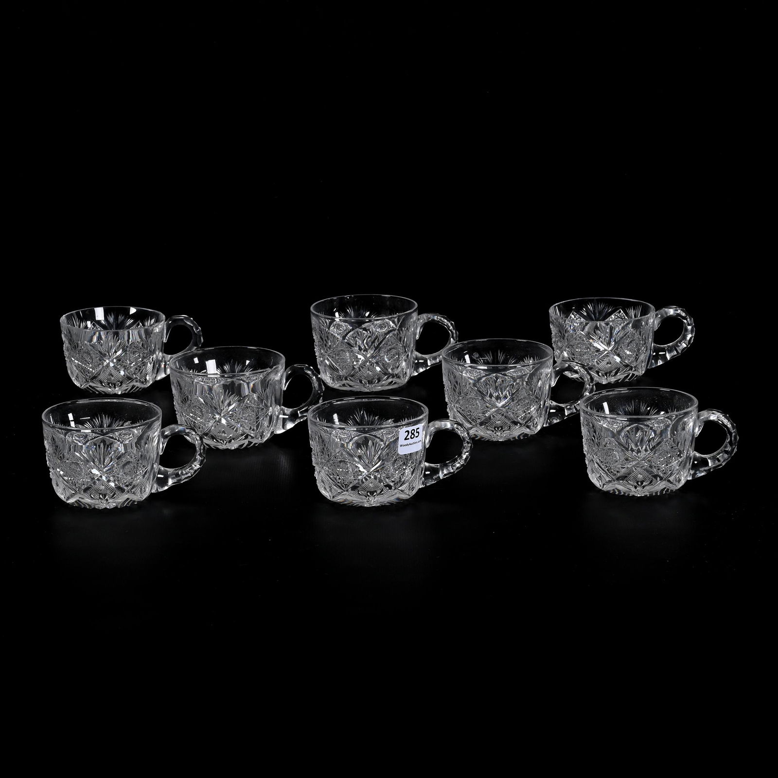 (8) Punch Cups, ABCG (1 of 5)