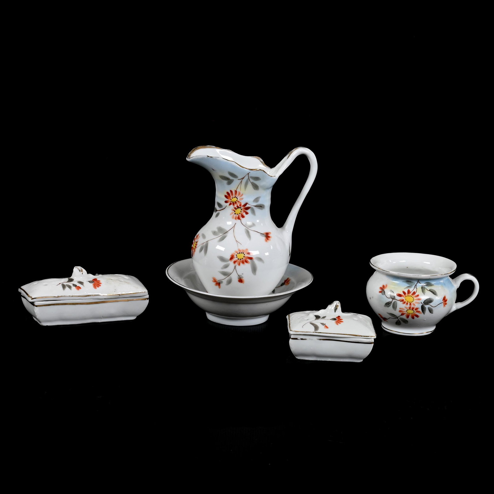 Child's Wash Set, Unmarked Germany (1 of 6)