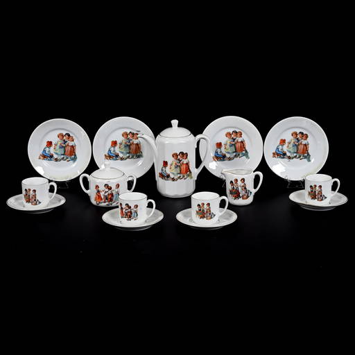 Child's Tea Set Marked Germany, (15) Piece