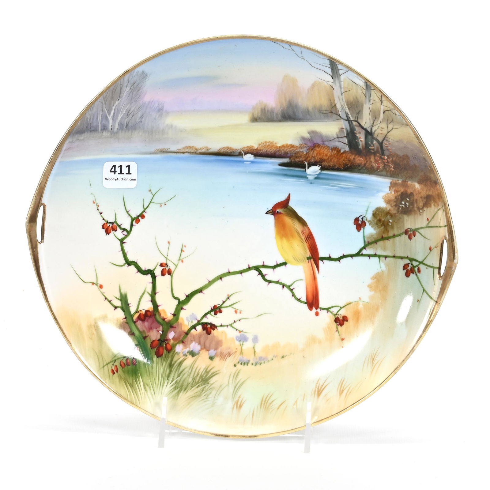 Cake Plate Marked Nippon (1 of 2)