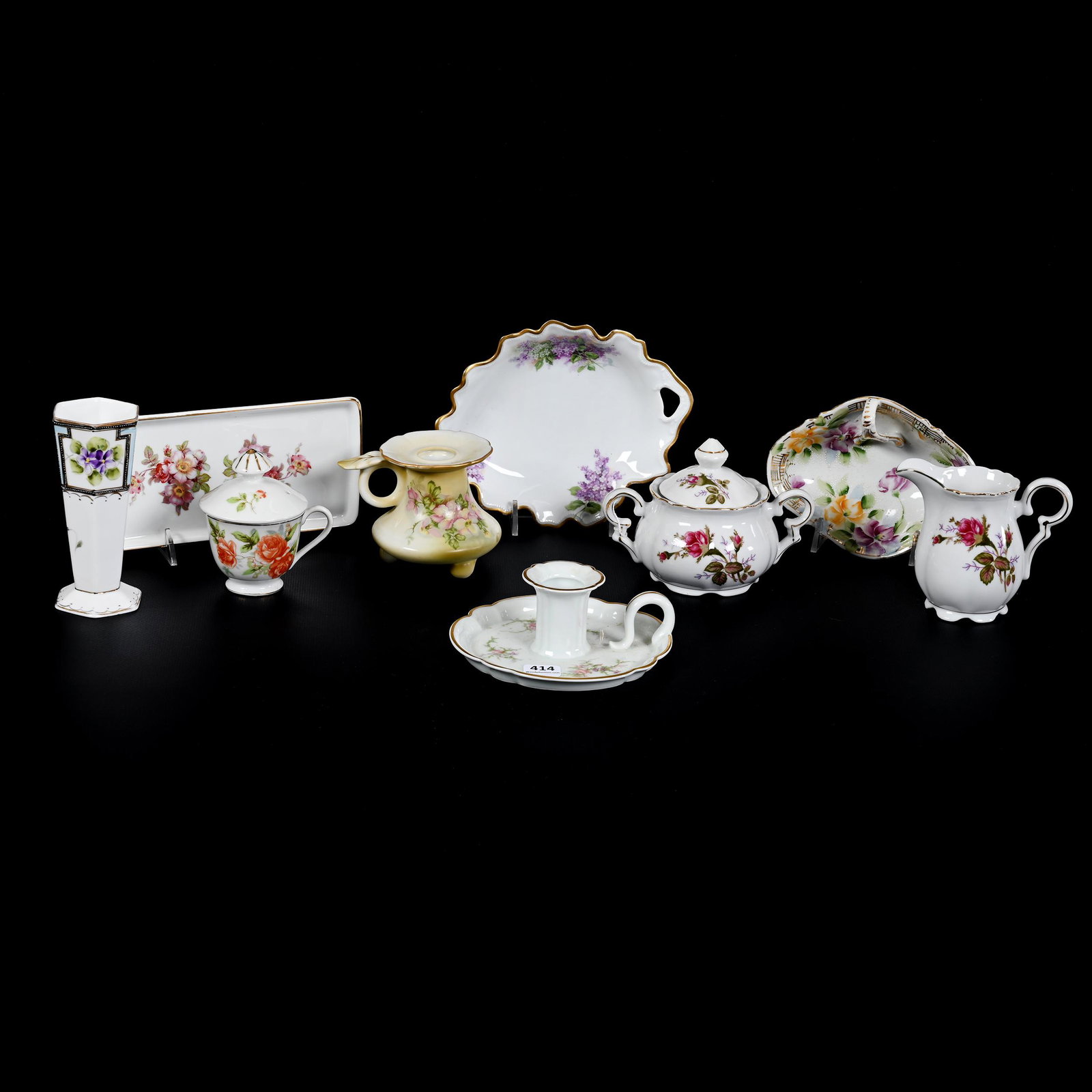 (9) Assorted Porcelain Items (1 of 3)