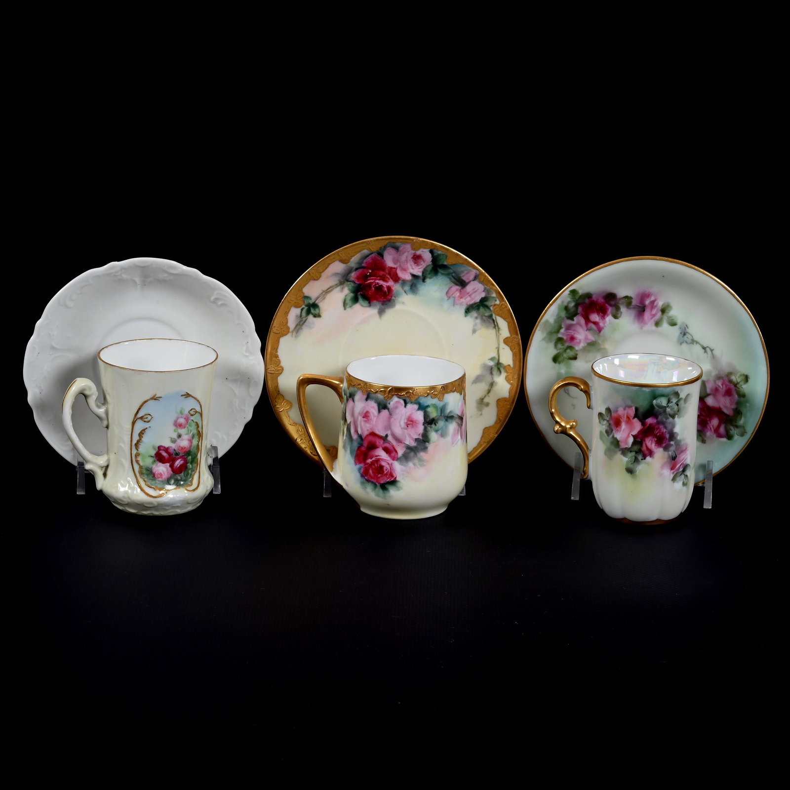 (3) Cups & Saucers (1 of 3)