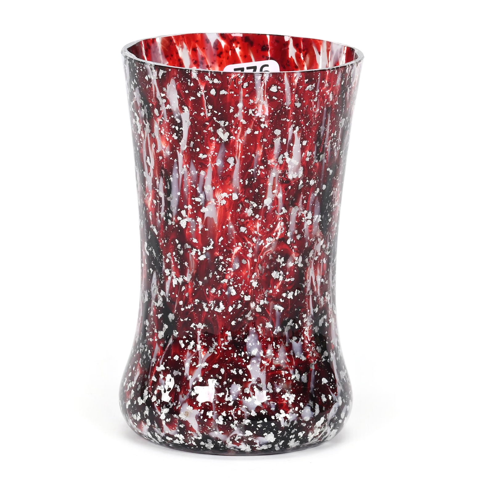 Celery Vase, Tortoise Shell With Silver Mica (1 of 3)