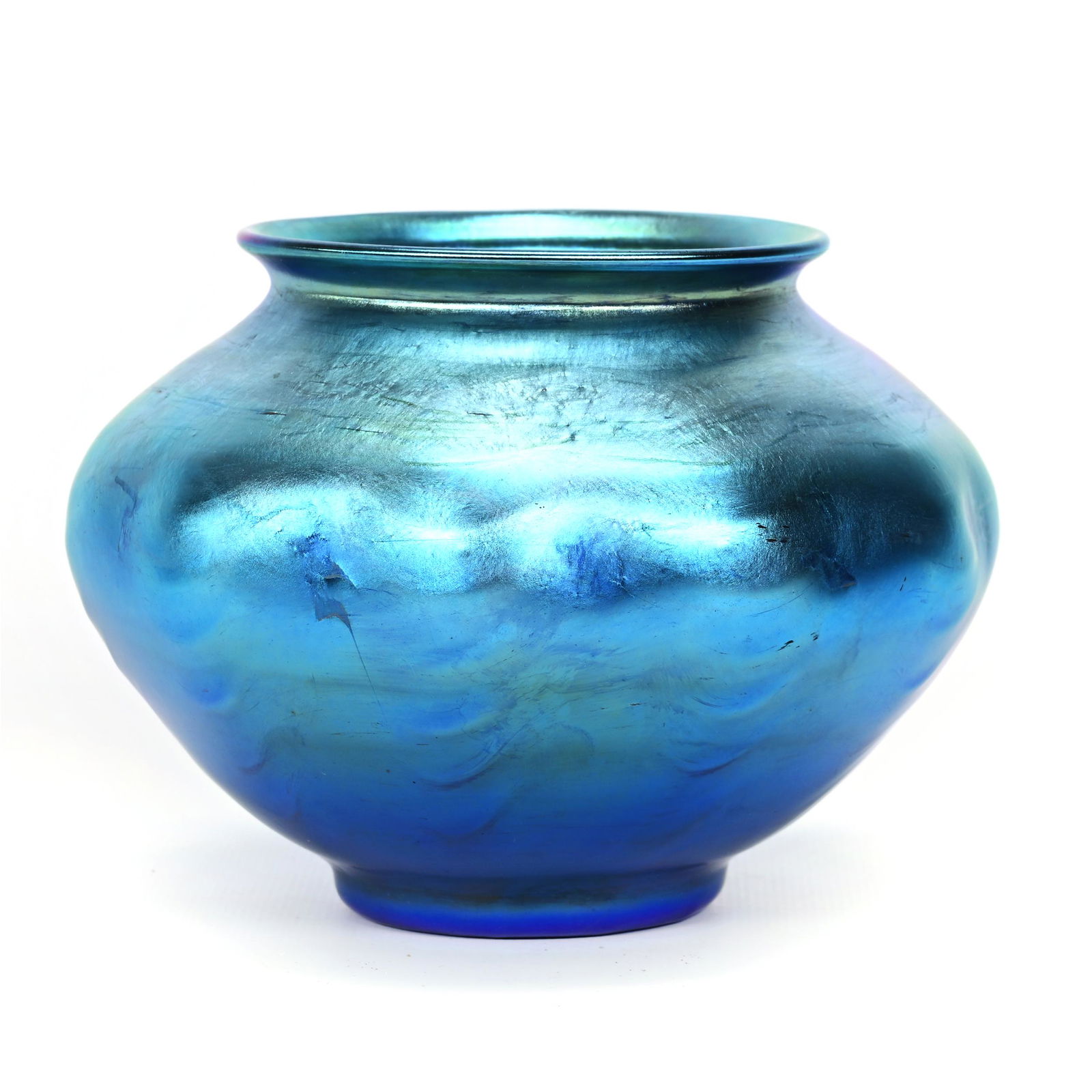 Vase Marked "L.C. Tiffany-Favrile 2923-2" Art Glass (1 of 4)