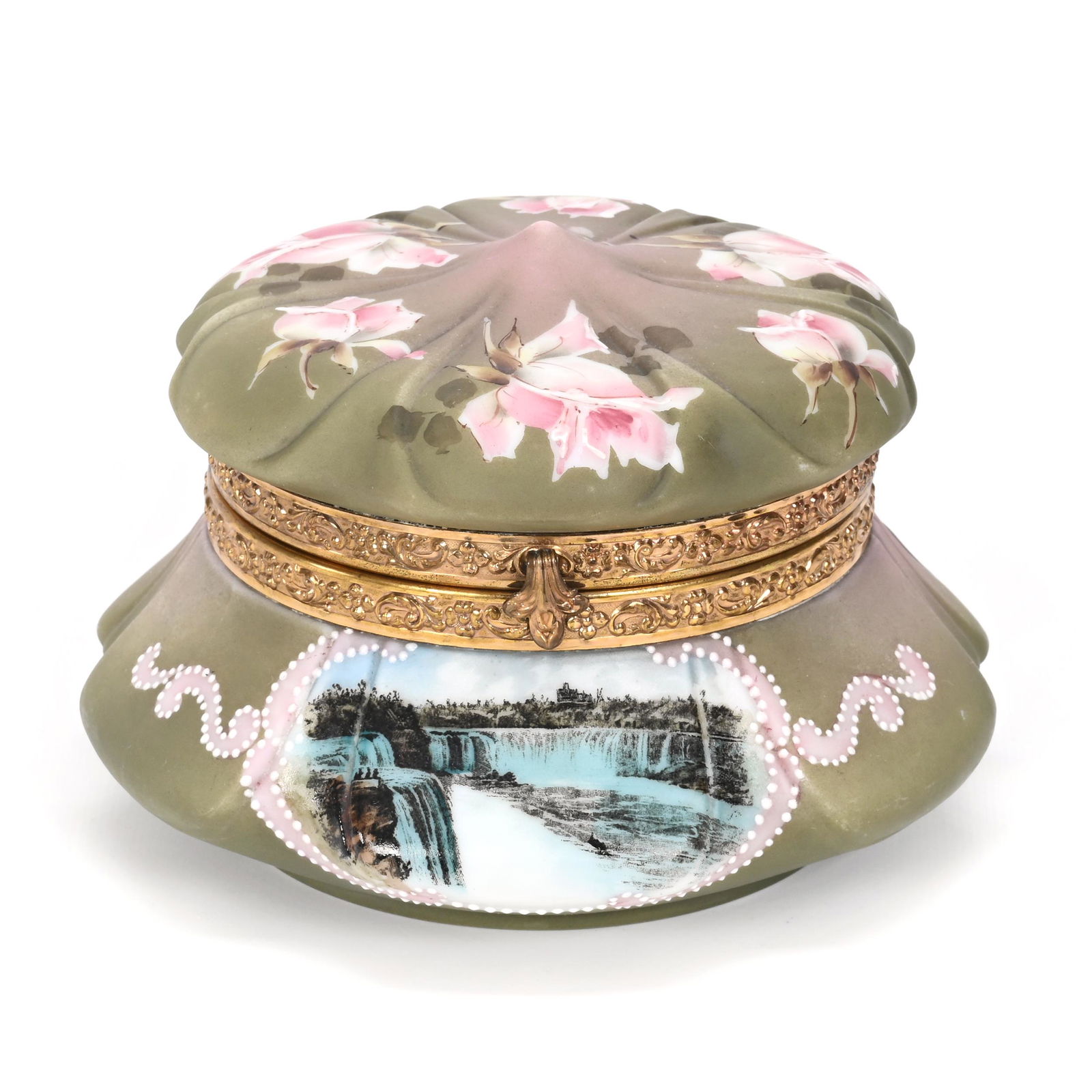 Jewel Box, Unmarked Nakara Art Glass (1 of 4)