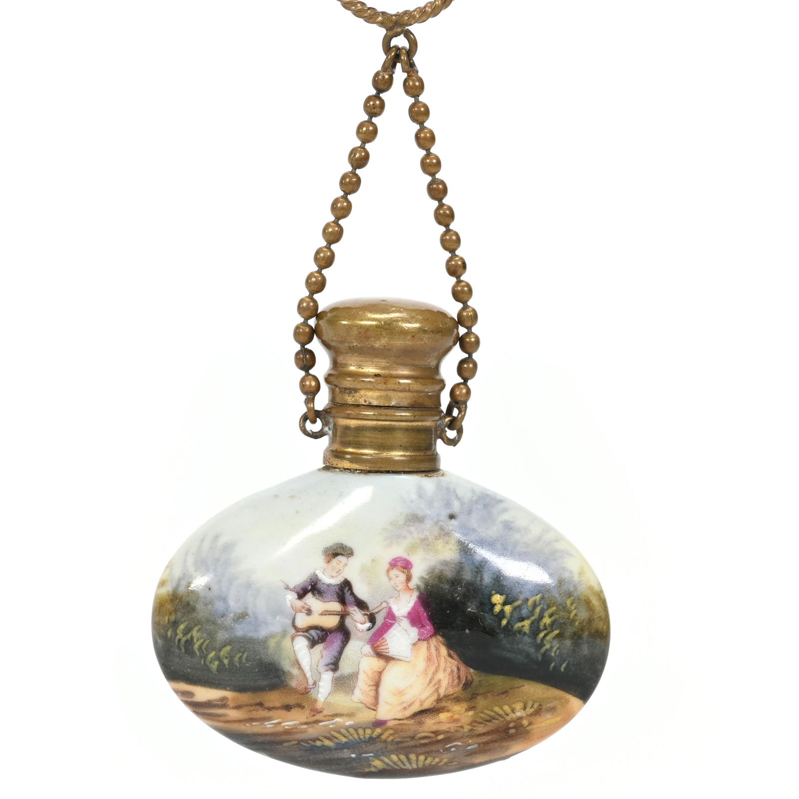 Scent Bottle, Unmarked Porcelain (1 of 3)