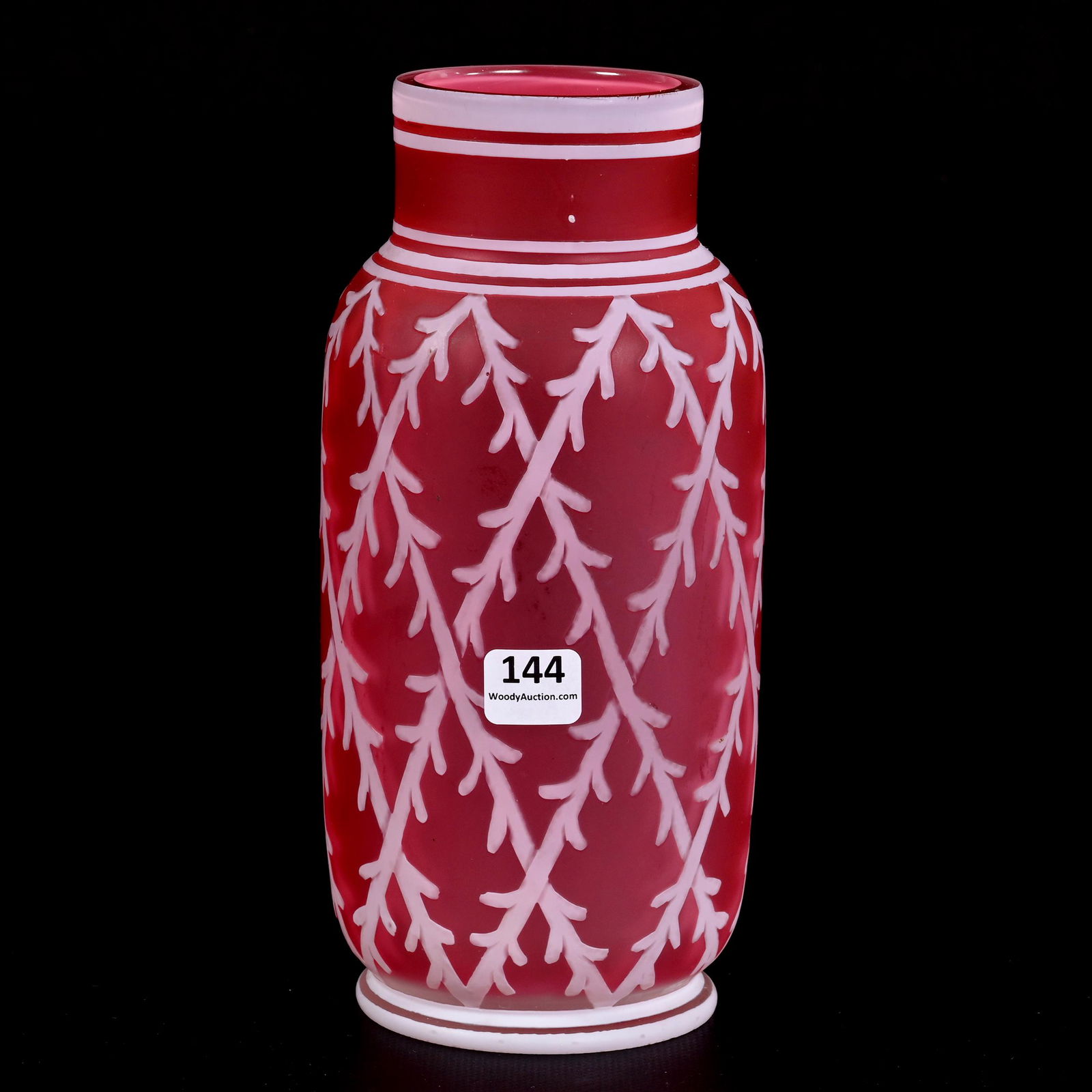 Vase, English Cameo Art Glass (1 of 3)