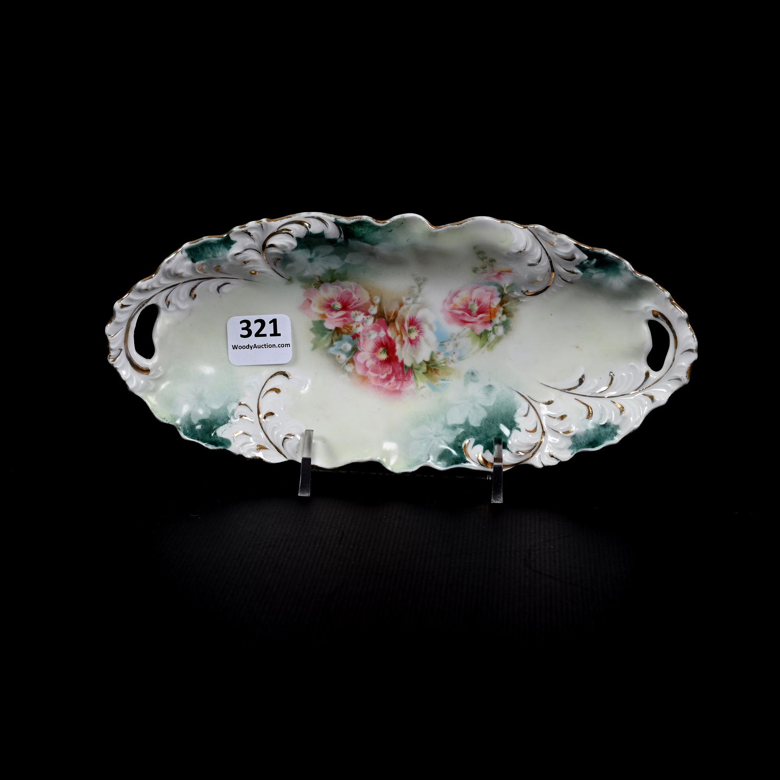 Relish Tray Marked R.S. Prussia (1 of 2)