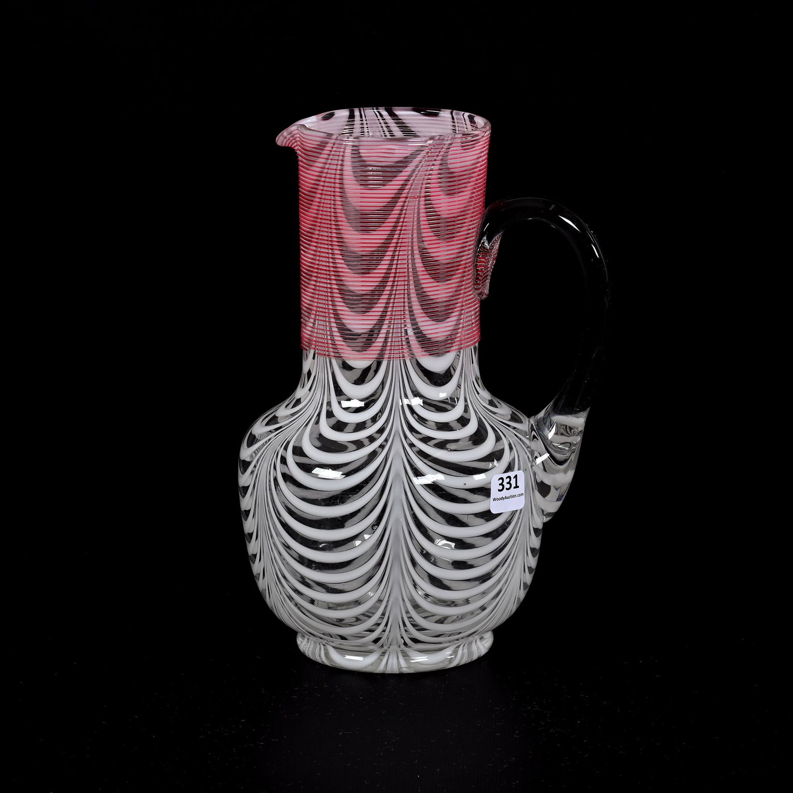 Water Pitcher Attributed To Phoenix Glass Company (1 of 4)
