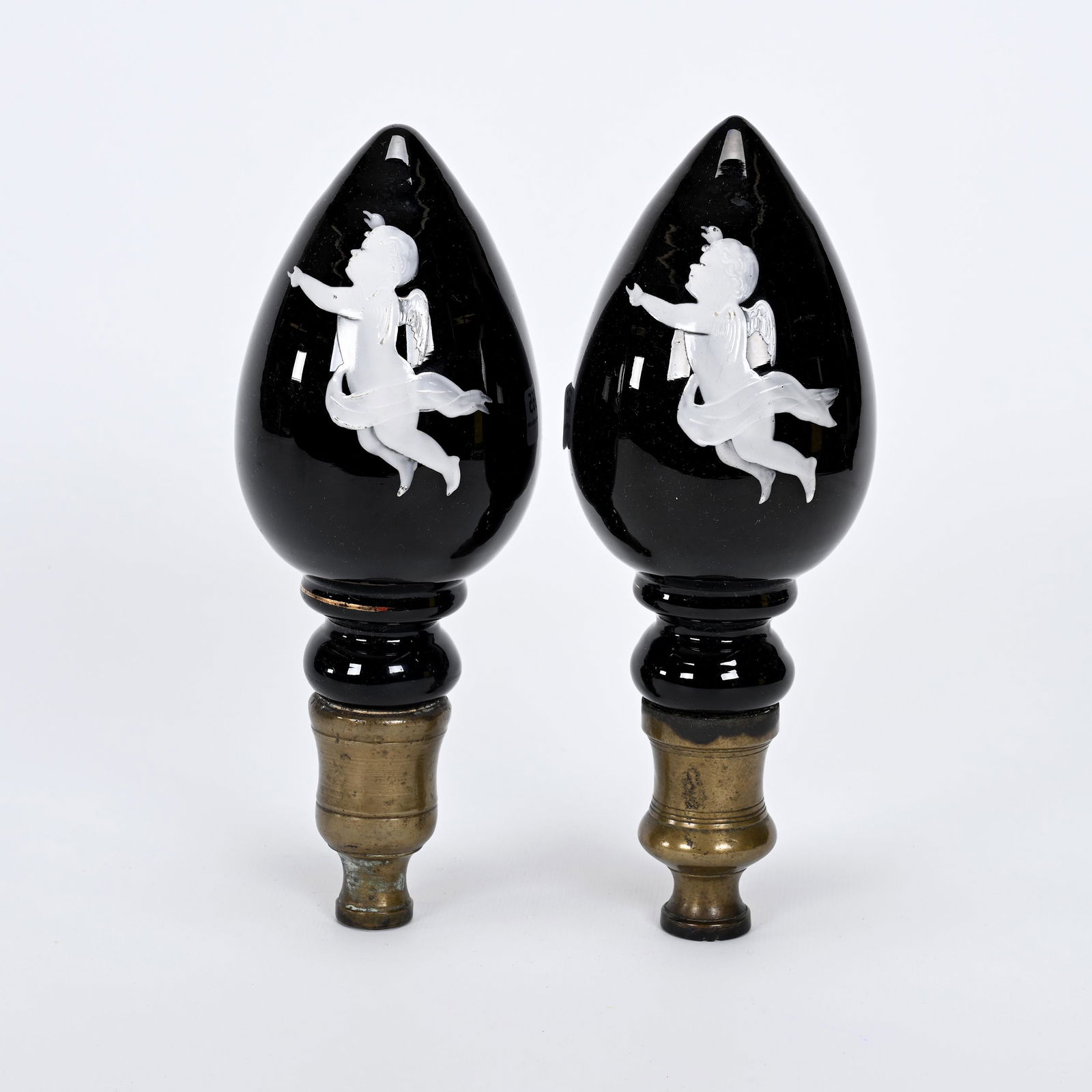 Pair Newel Post Finials (1 of 2)