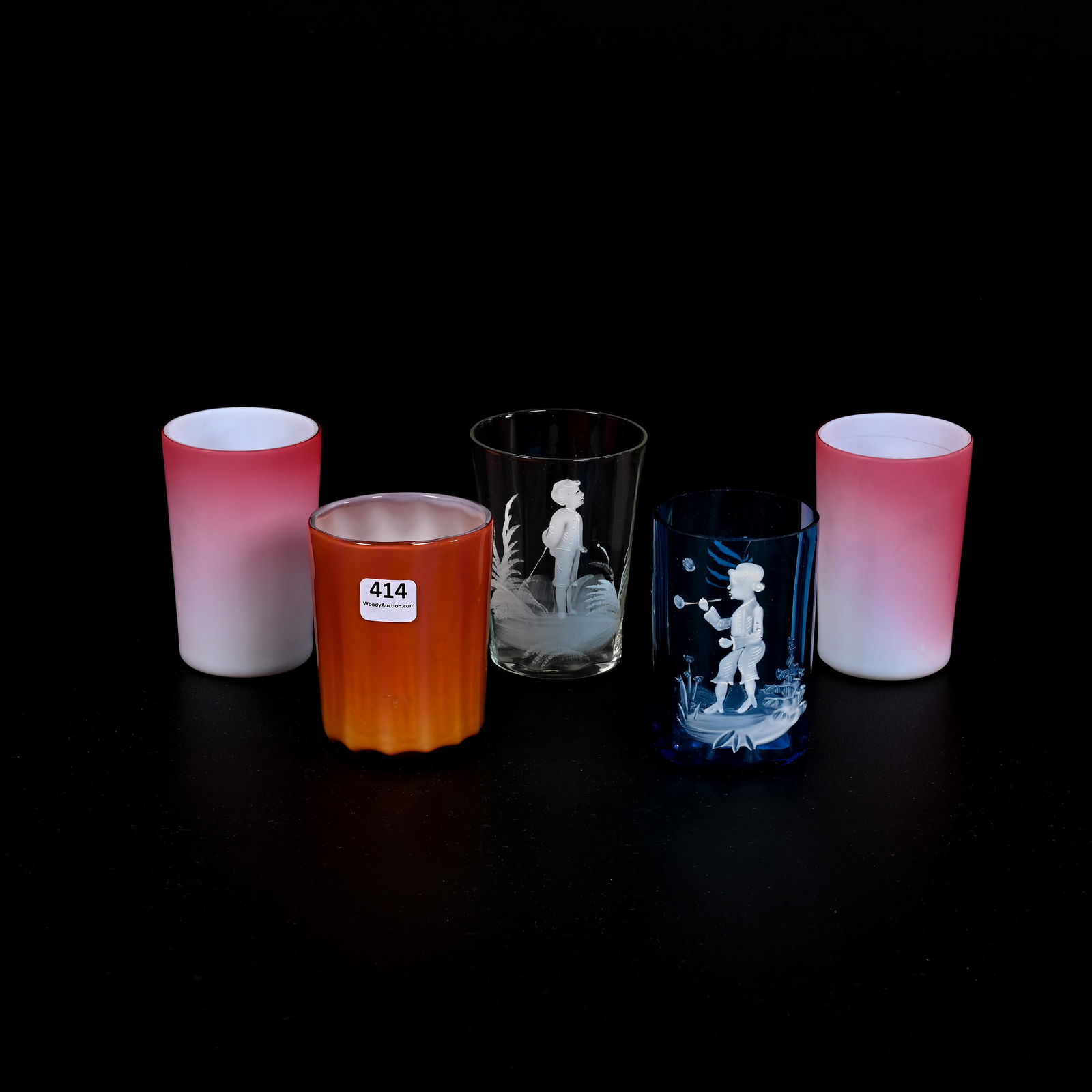 (5) Art Glass Tumblers (1 of 3)