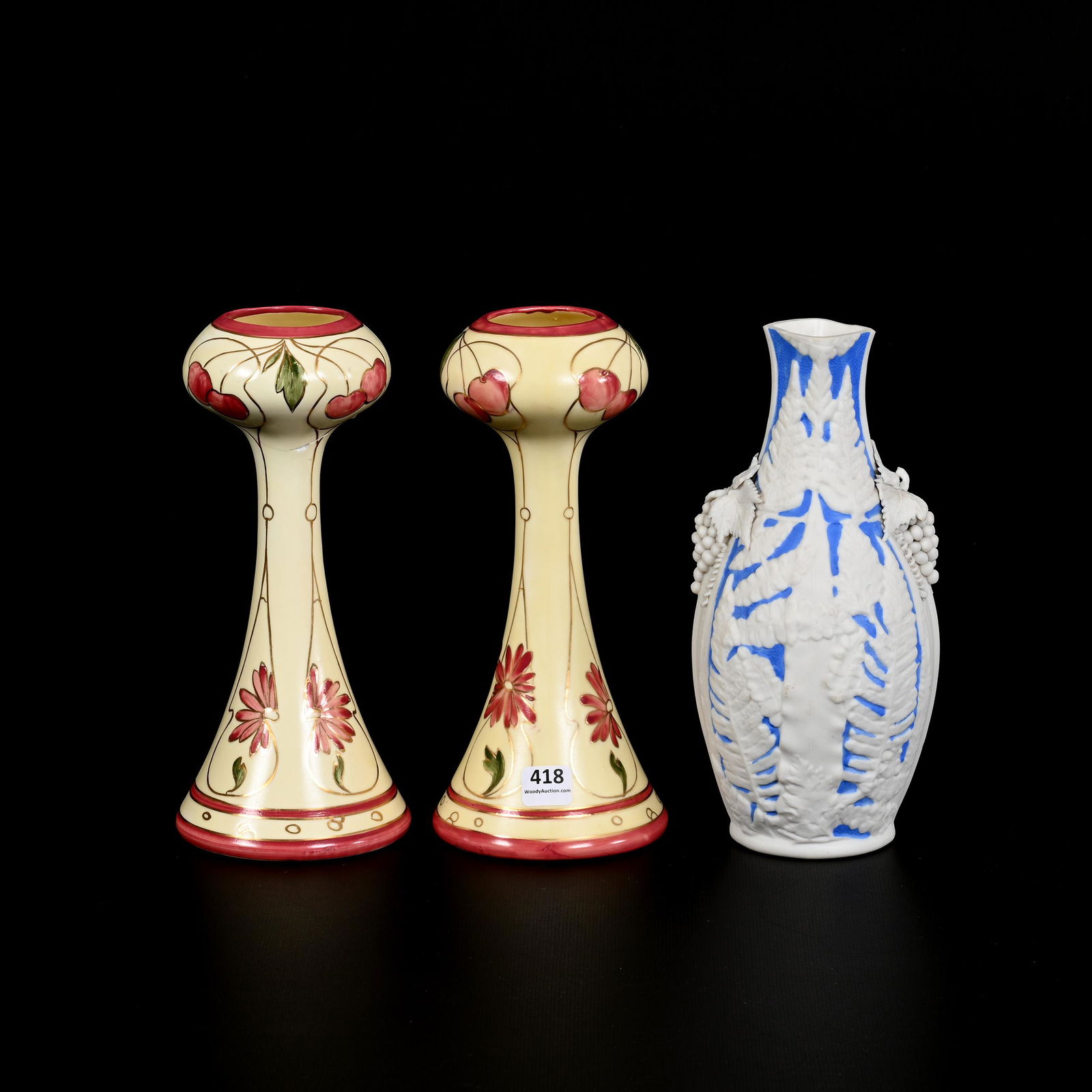 (3) Vases, Assorted (1 of 5)