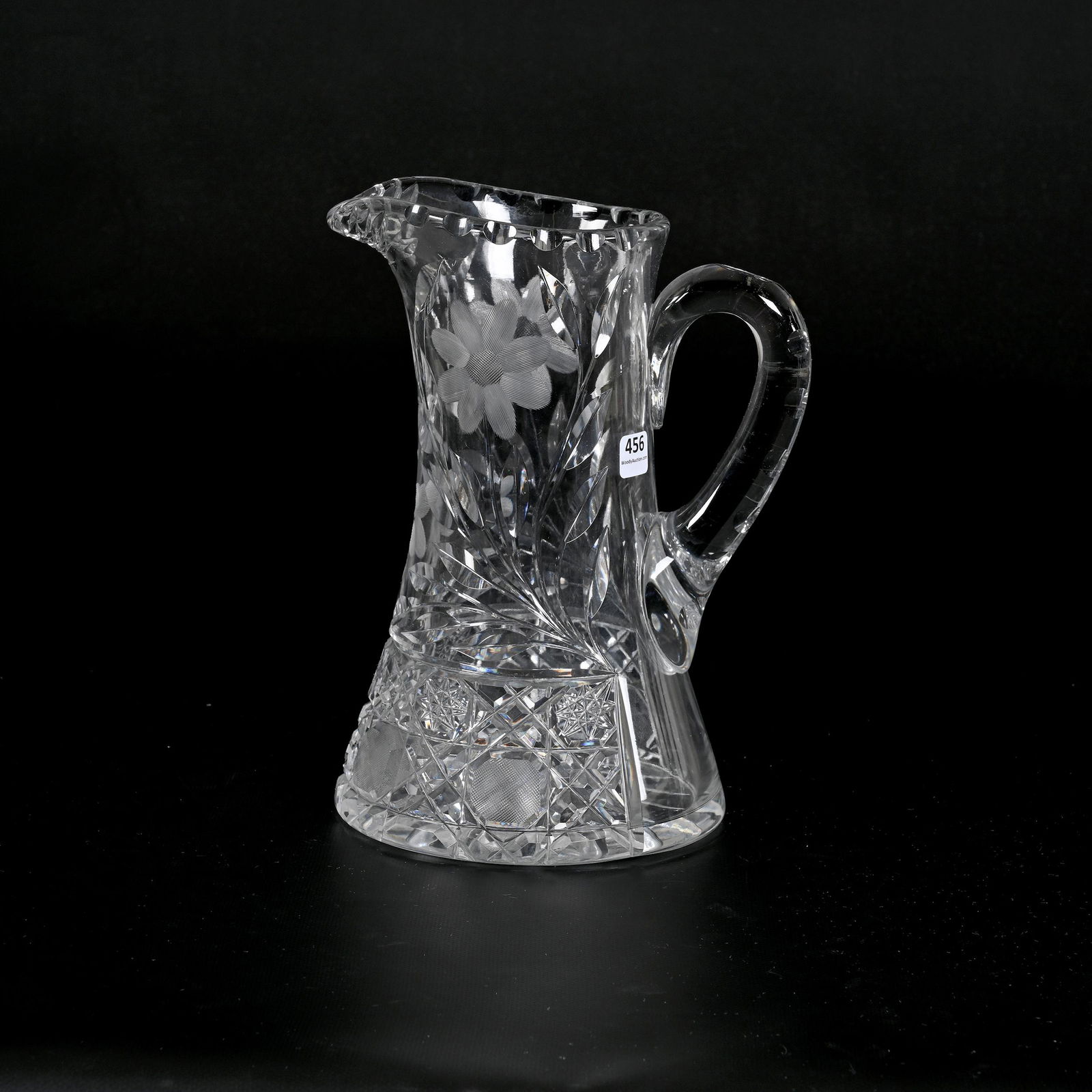 Water Pitcher, ABCG, Harvard & Engraved Floral (1 of 3)
