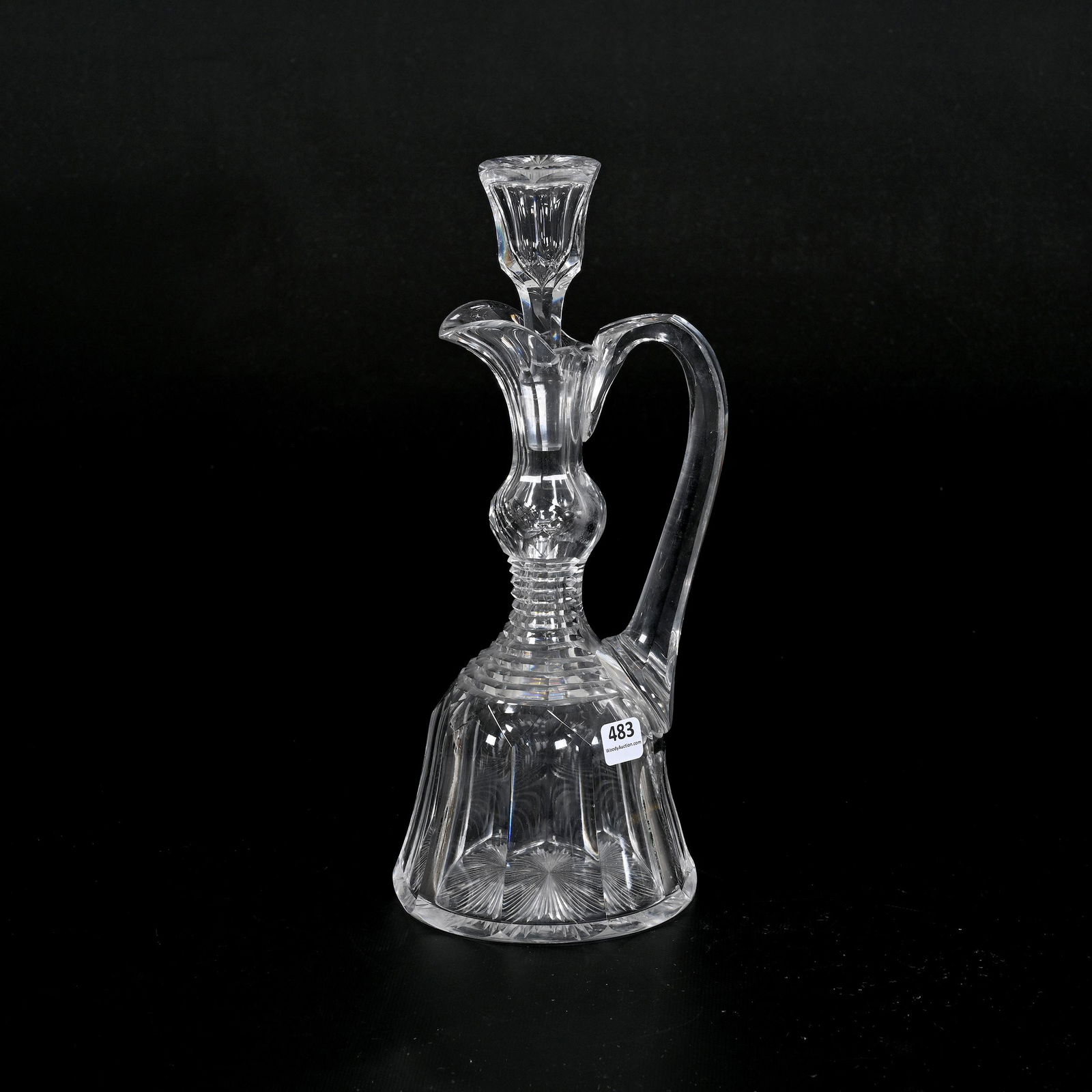Decanter, Bell Shaped, ABCG, Flute Pattern (1 of 4)