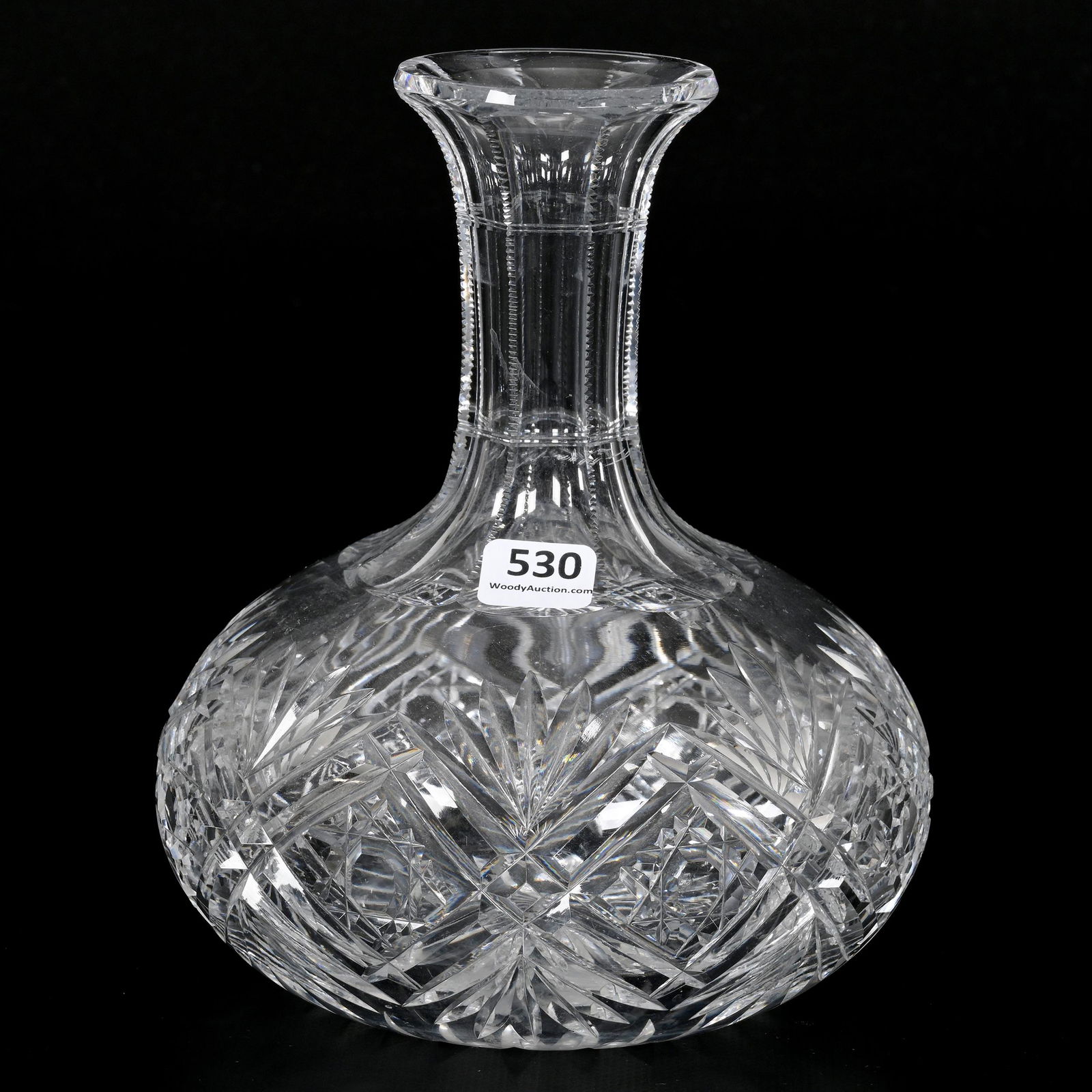 Water Carafe, ABCG, Signed Hawkes Middlesex Pattern (1 of 3)